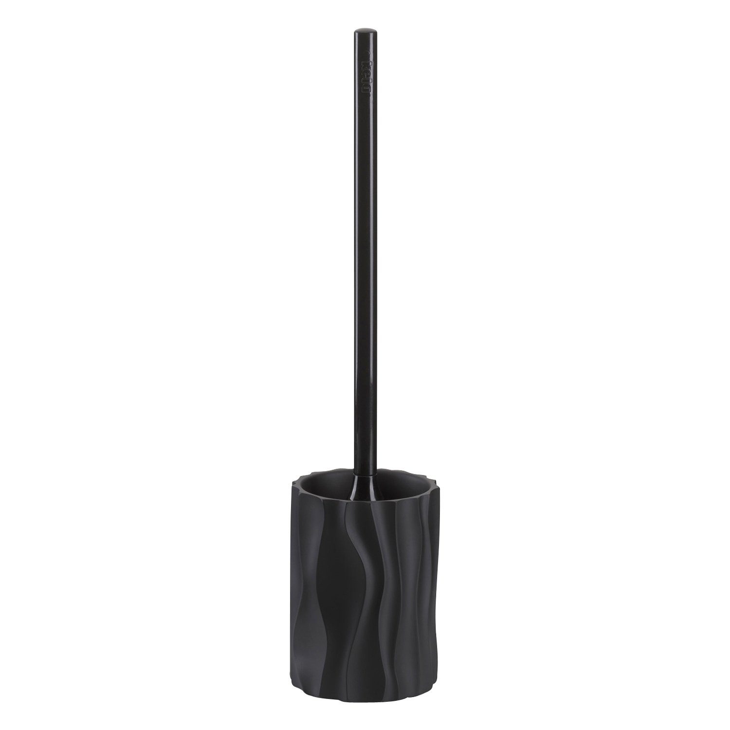 WC-Garnitur WC-Garnitur MERIDA, Schwarz, Ø 10 cm