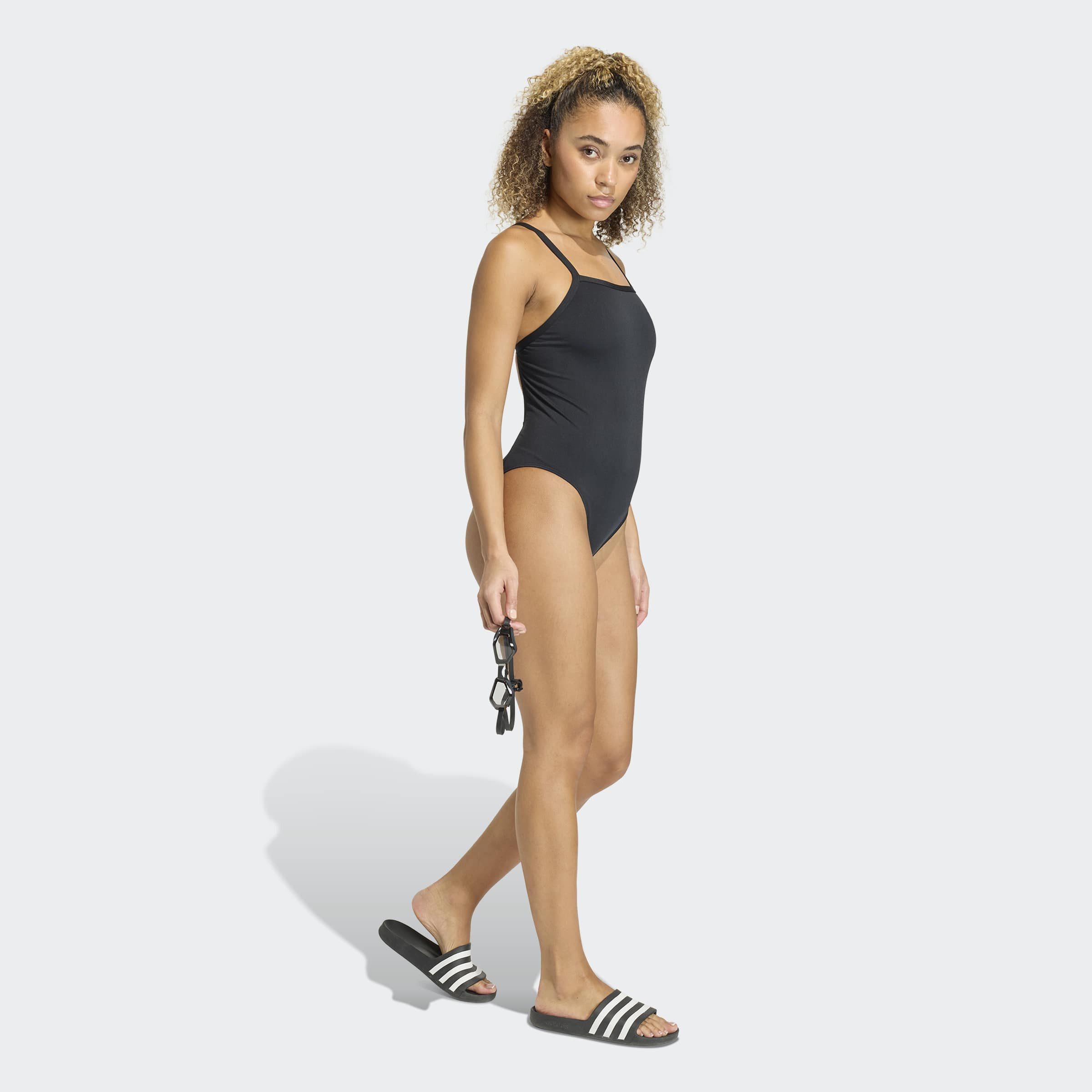adidas Performance Badeanzug MIT DÜNNEN TRÄGERN UND V-FÖRMIGEM RÜCKENDESIGN – Bild 5 von 5