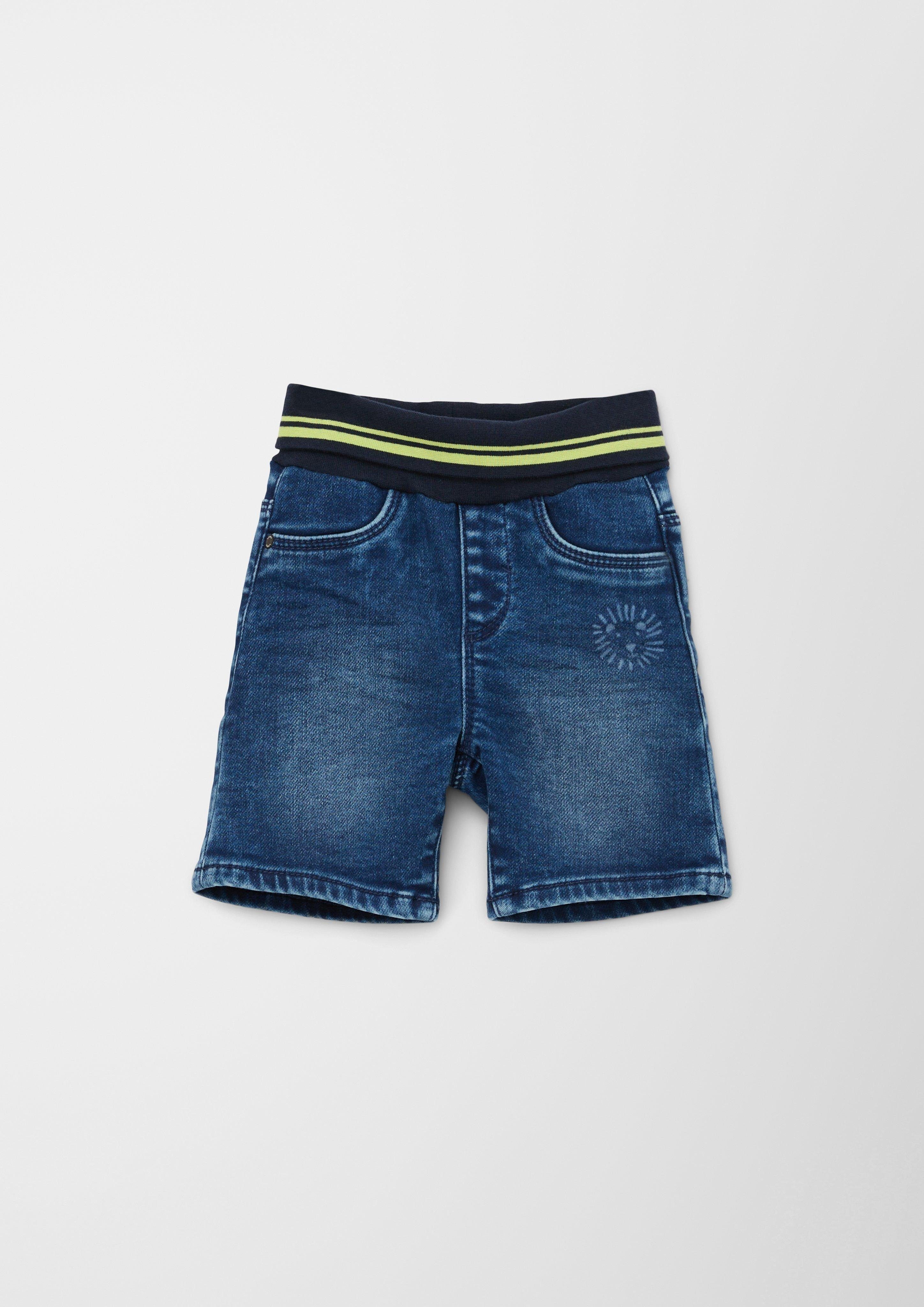 s.Oliver Shorts Jeans-Shorts / Regular Fit Kontrast-Details