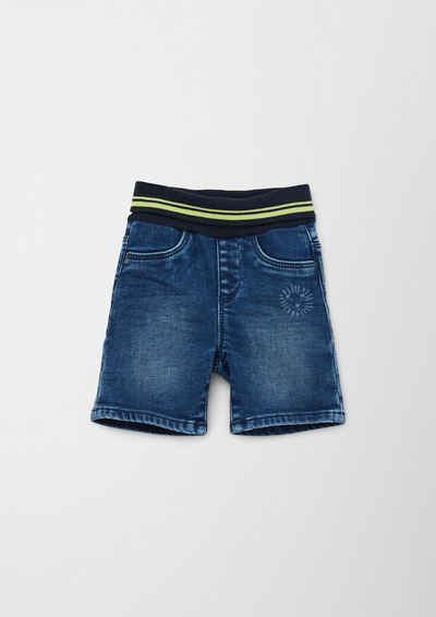 s.Oliver Shorts Jeans-Shorts / Regular Fit Kontrast-Details