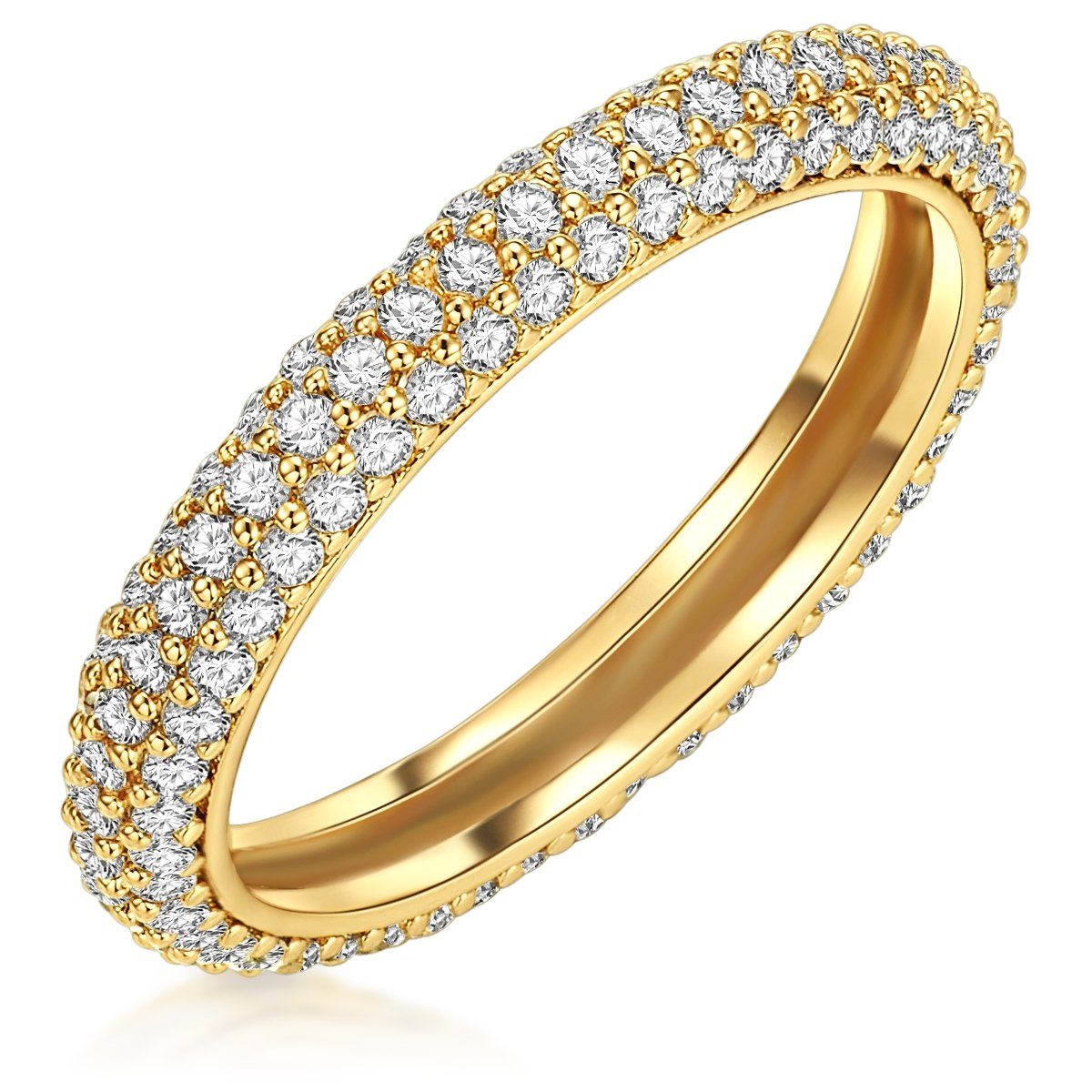Lulu & Jane Fingerring gelbgold, mit günstig online kaufen