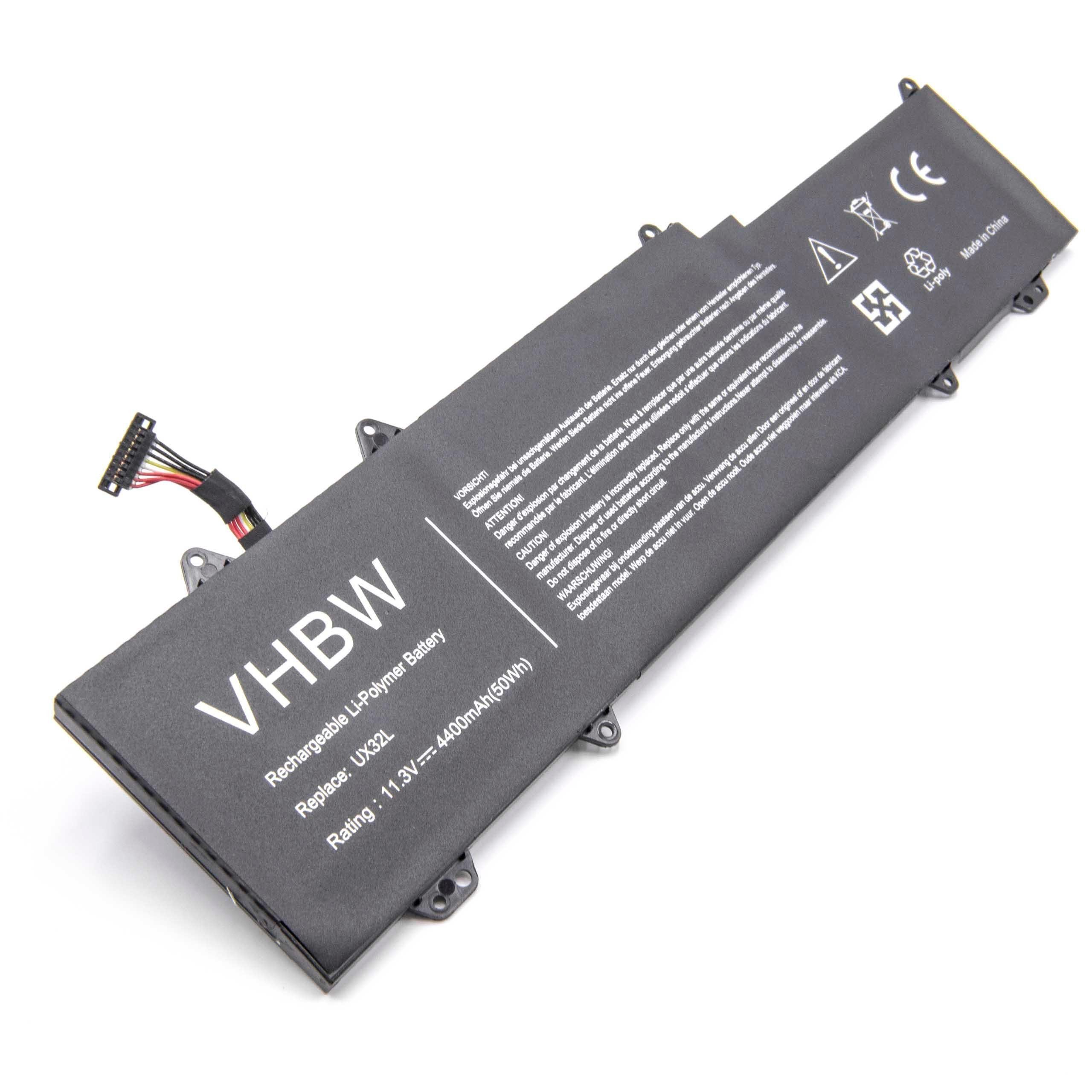 vhbw kompatibel mit Asus ZenBook UX32LA-R3034H, UX32LA-R3028H, Laptop ...