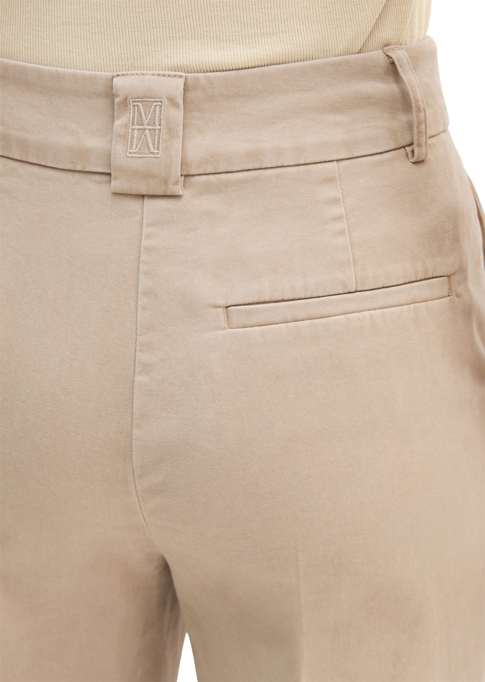 Marc O'Polo Stoffhose Model Mea straight fit aus Organic Cotton-Twill günstig online kaufen