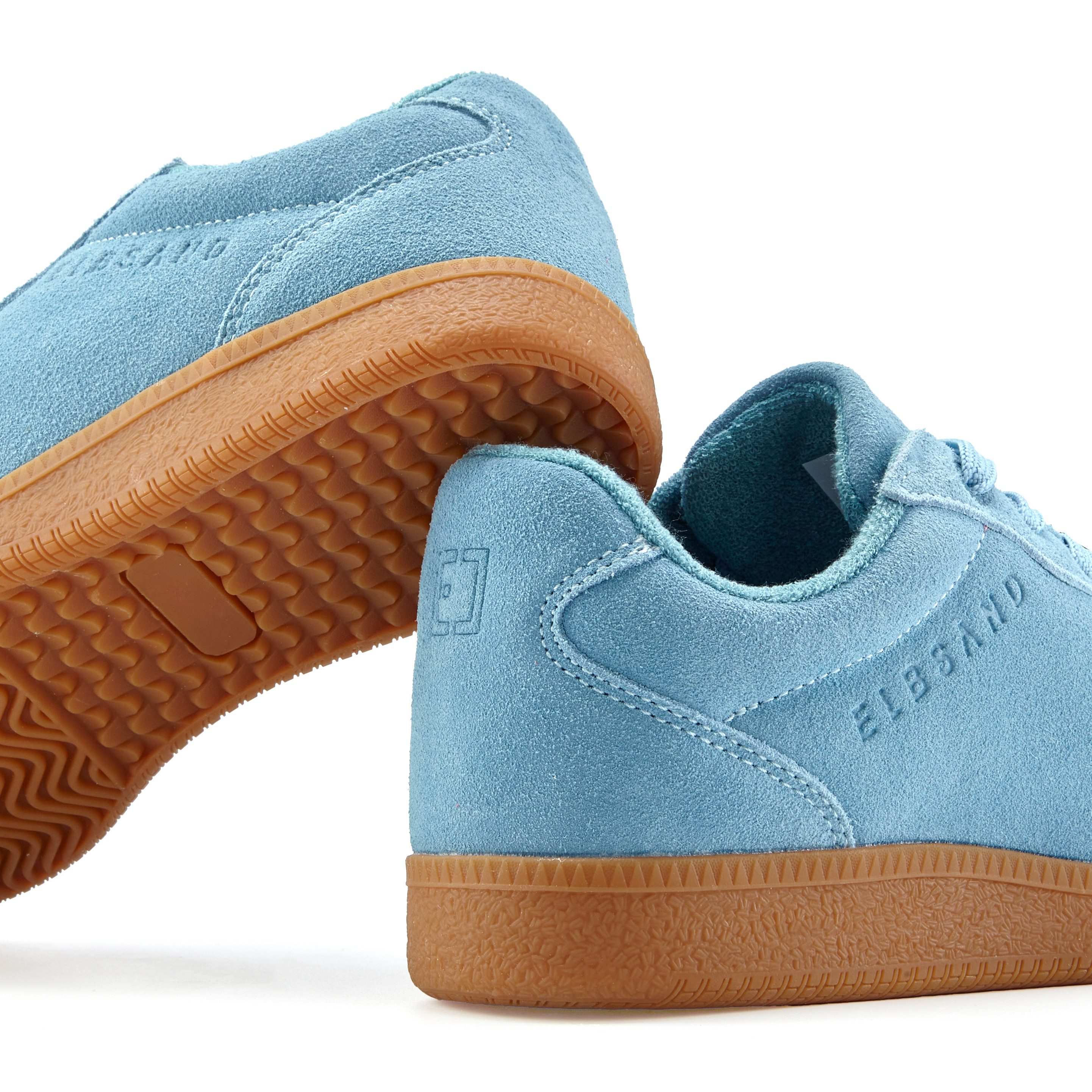 Elbsand Freizeitschuh, Schnürschuh, Turnschuh, Retro Sneaker, Lederschuh Sneaker Ledersneaker, Schnürhalbschuh aus Leder im modernen Retro Look