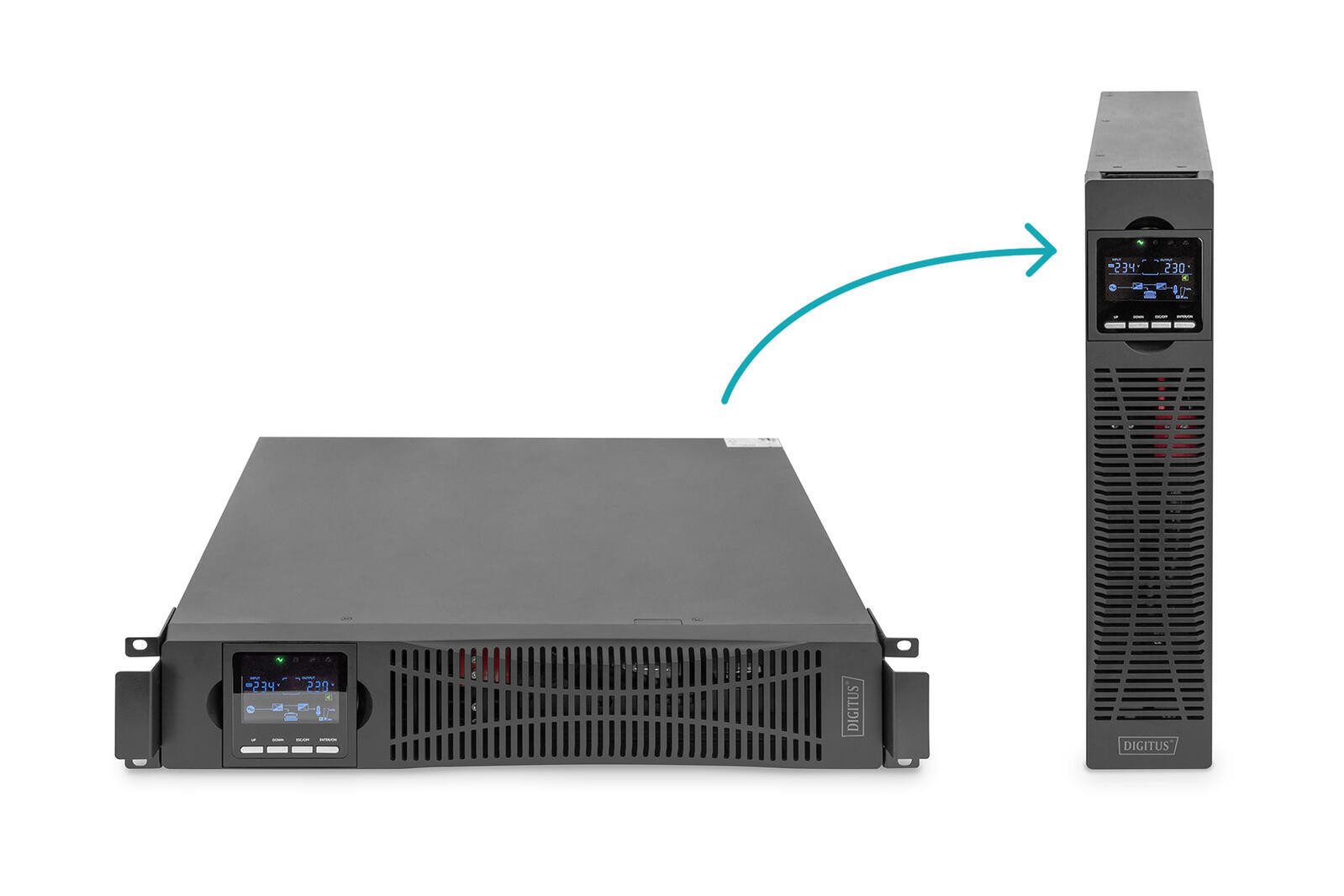 Digitus OnLine USV-System, 1000 VA/ 1000 W Stromspeicher