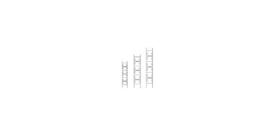 Rankhilfe TrendLine Spalier Metall 120 cm dunkelgrau