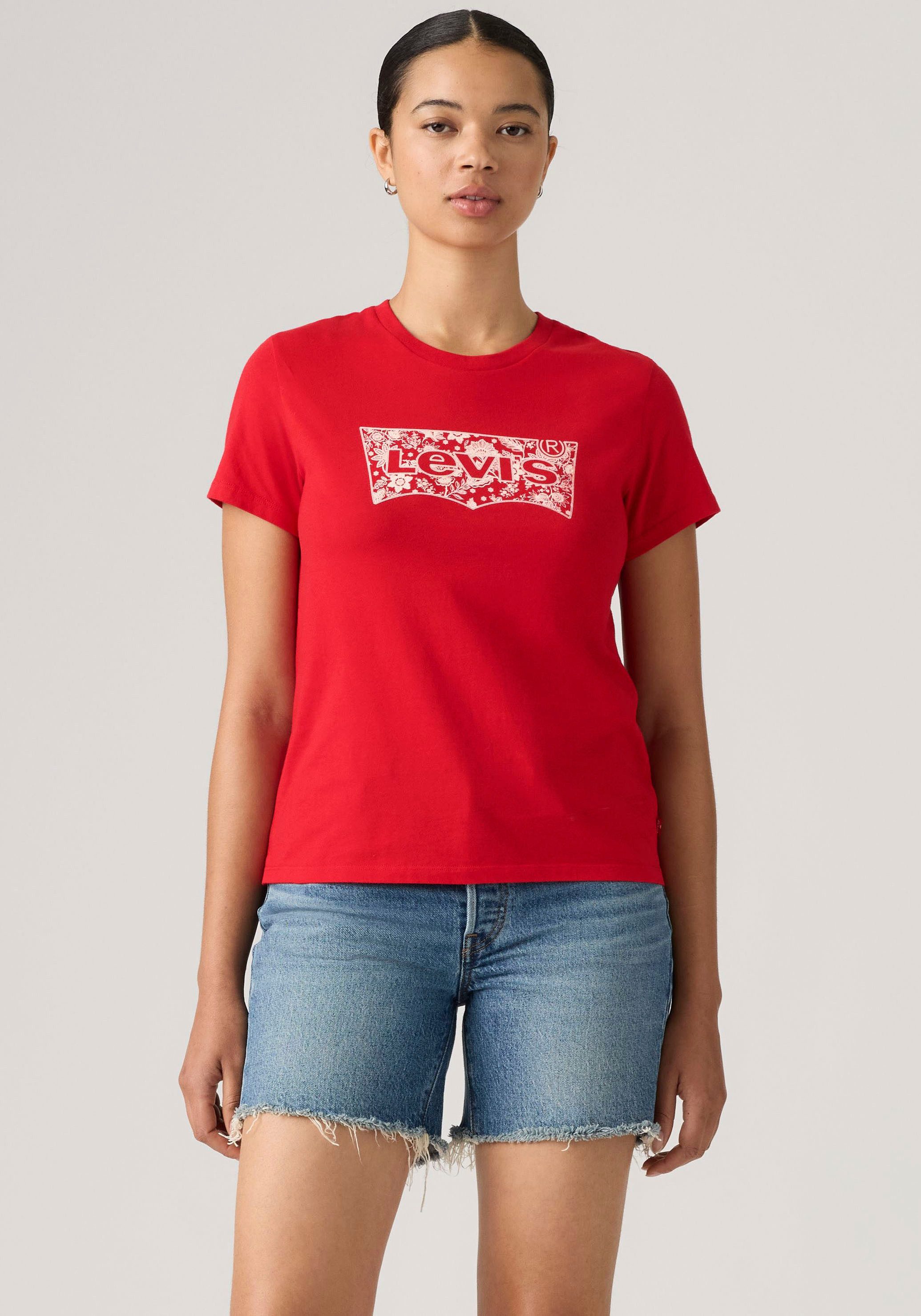 Levi's® T-Shirt LSE THE PERFECT TEE mit Logodruck – Bild 2 von 5