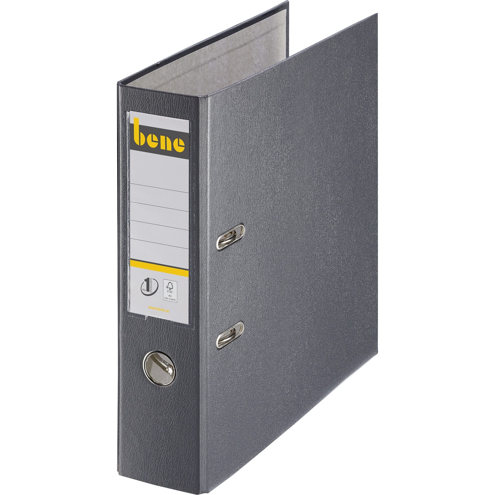 Aktenordner Ordner 291400 SF DIN A4 80mm PP schiefer