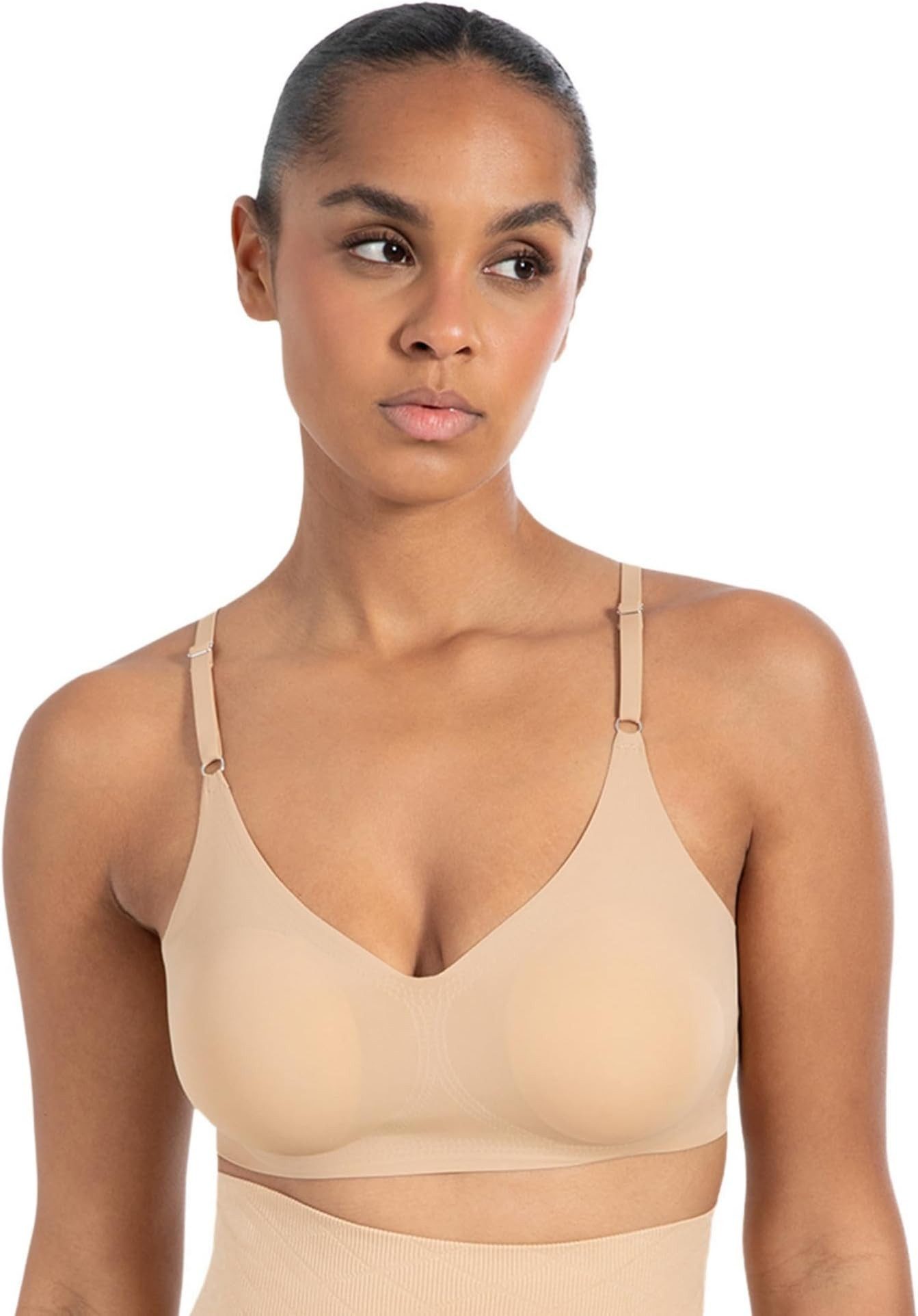 Smilodox Bralette Nysa mit Cups, leicht bügellos Komfort BH, anpassbare Trä günstig online kaufen