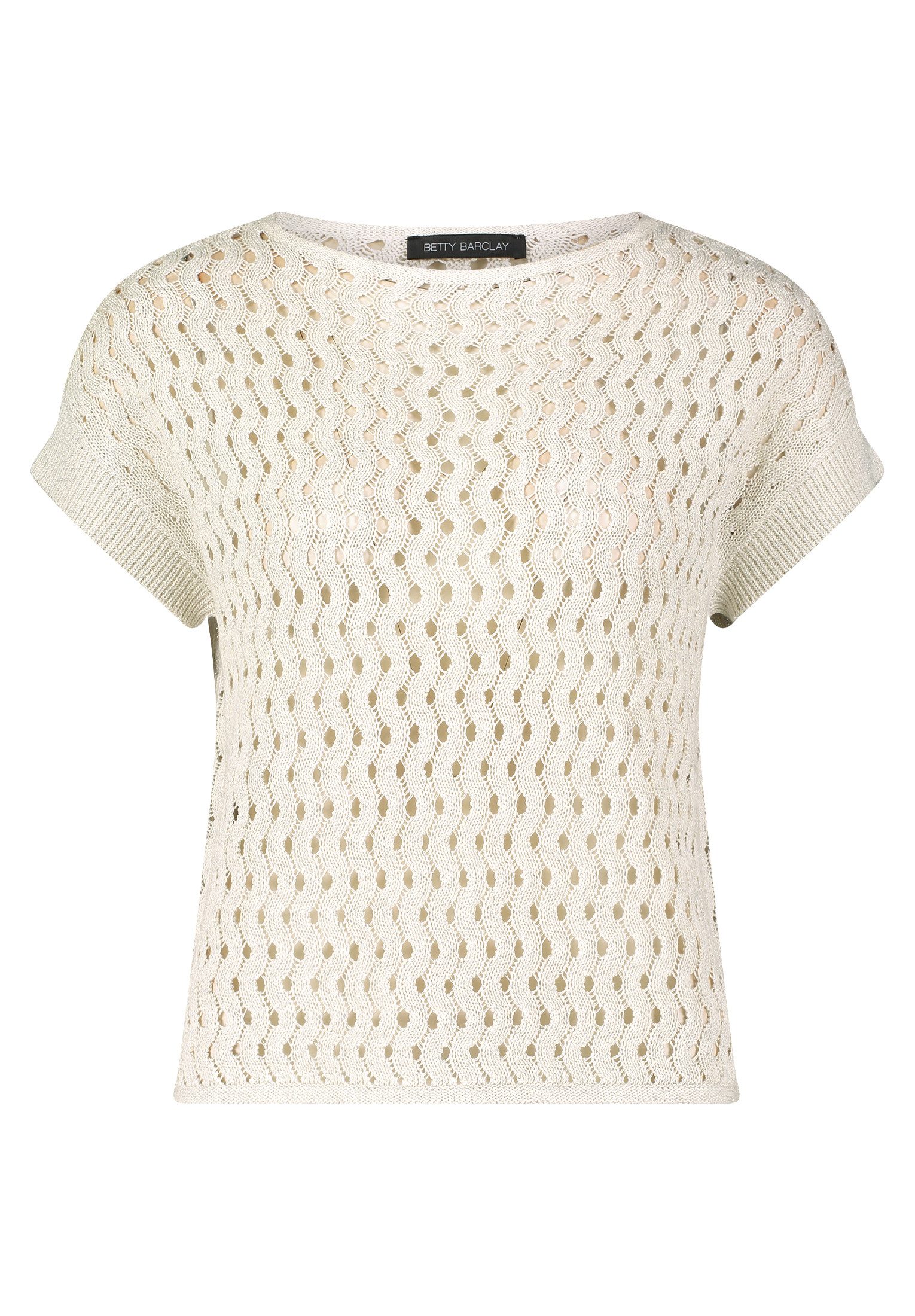 Betty Barclay Kurzarmpullover Lochstrick-Pullover günstig online kaufen