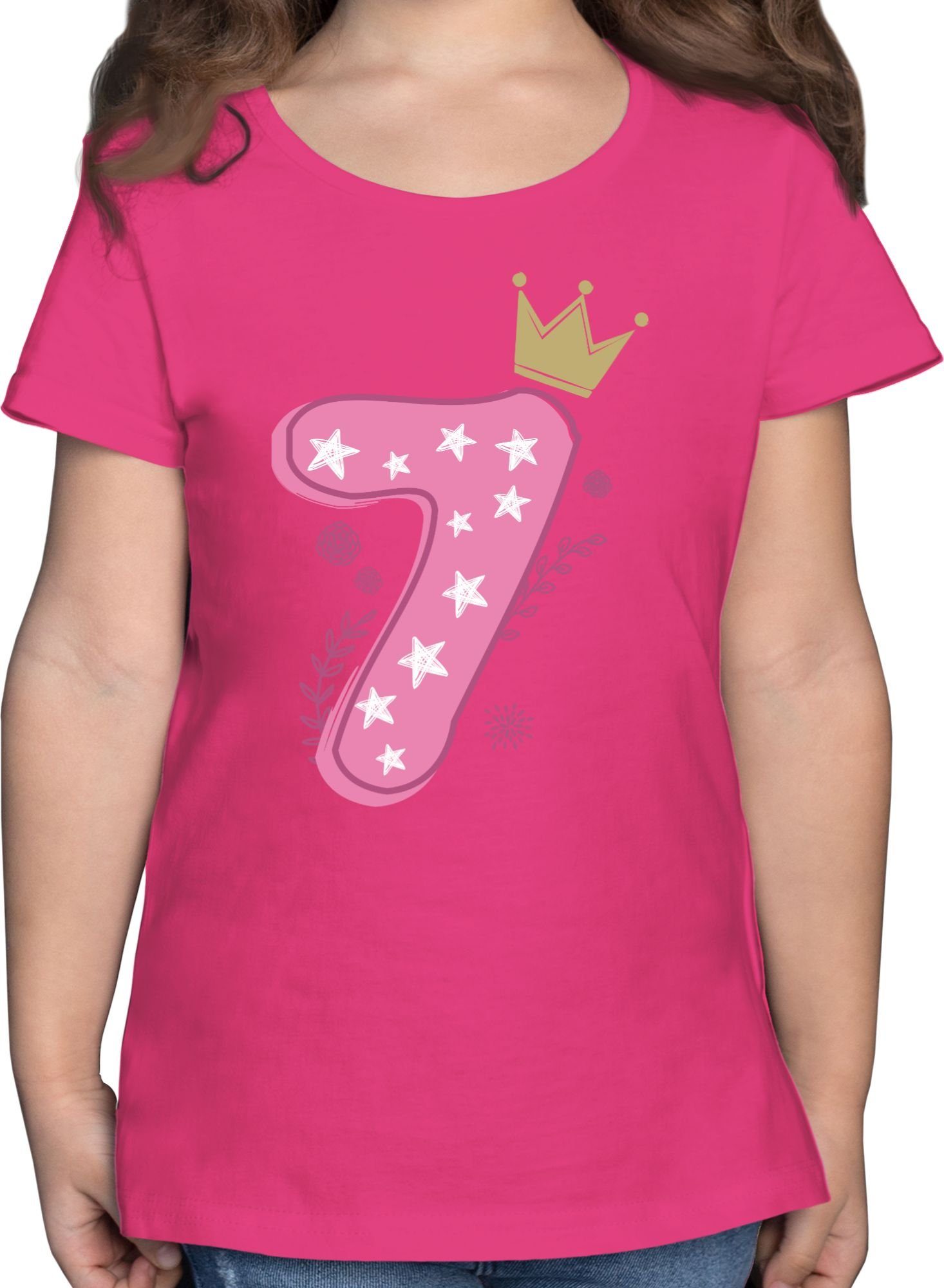 T-Shirt Siebter Geburtstag