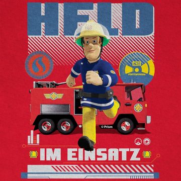 Shirtracer T-Shirt Held im Einsatz Feuerwehrmann Sam Jungen