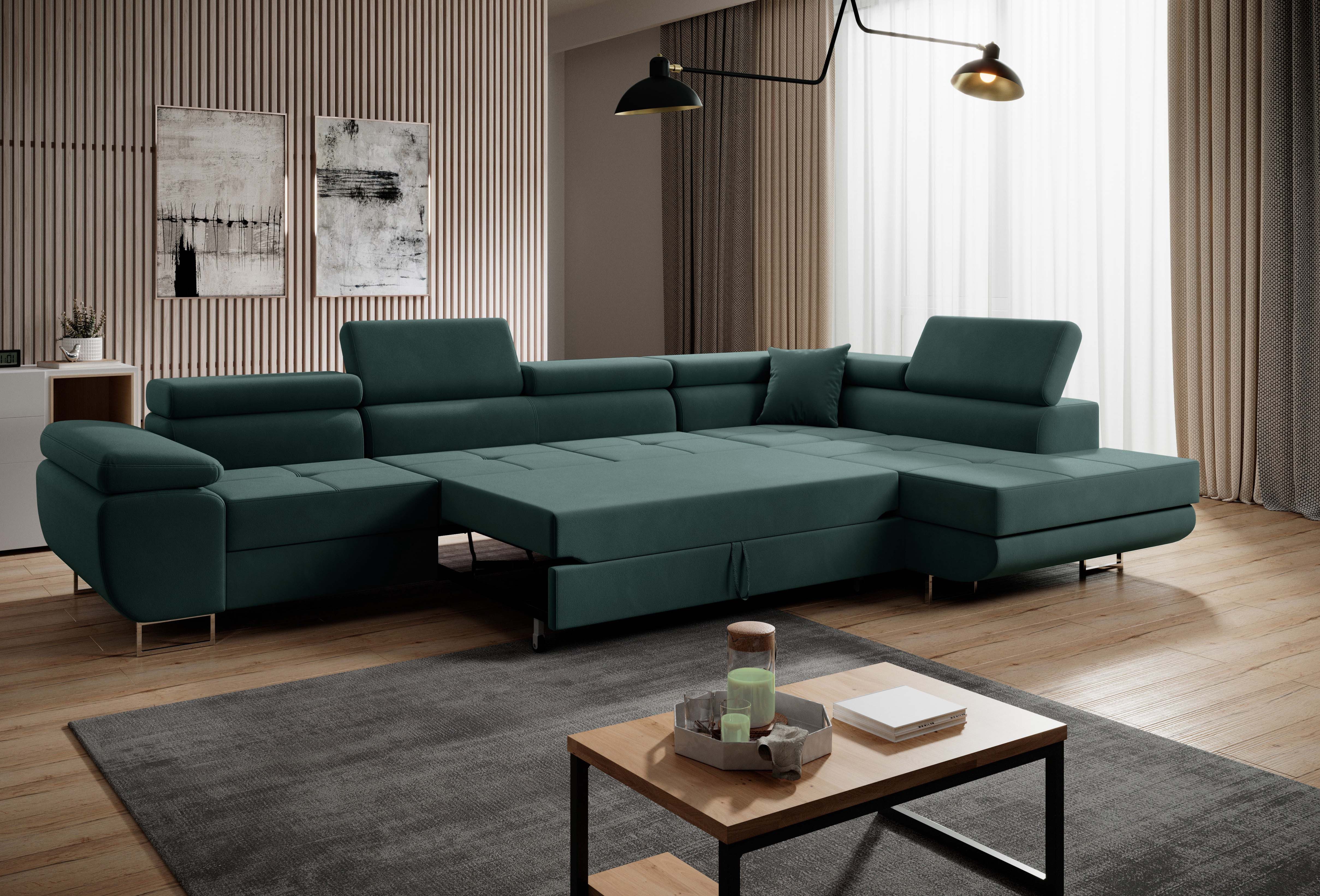 Muffo Ecksofa Wild Maxi, Schlaffunktion