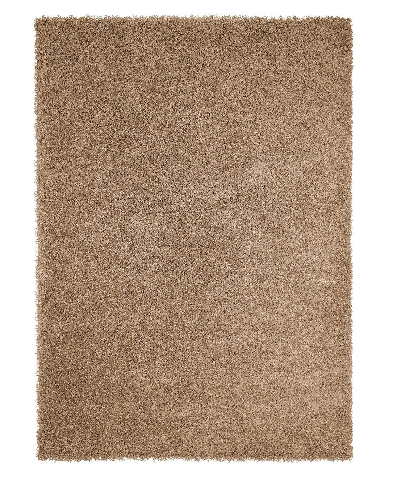 Vimoda Hochflor-Teppich Shaggy Wohnzimmer Läufer, Rund, günstig online kaufen