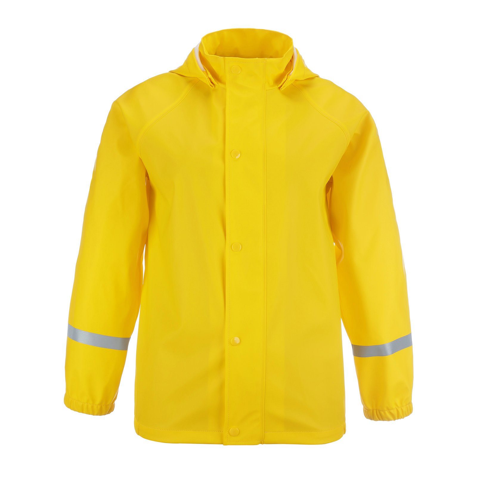 modAS Regenjacke 13321 Unisex Kinder PU-Jacke Mädchen und Jungen - Wasserdichte Kinderjacke