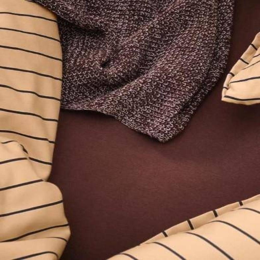 Plaid Rivar in Aubergine, Marc O'Polo Home