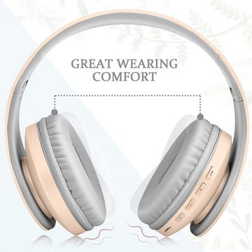 TUINYO Fortschrittliche Technologien Headset (mit ergonomisches Design, optimierter Klang und lange Batterielaufzeit – Alles für ein erstklassiges Hörerlebnis, Audio-Exzellenz mit Hochwertiges HiFi-Stereo, Bluetooth-Verbindung)