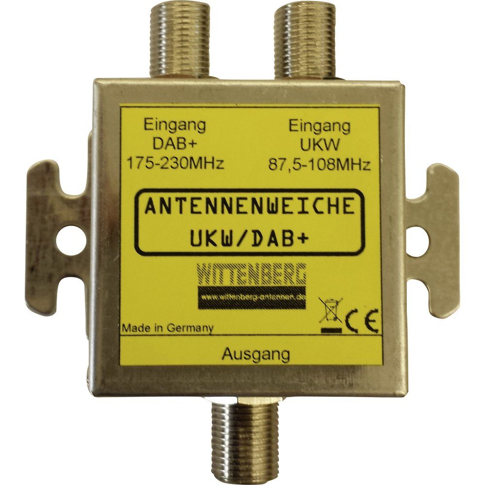 Wittenberg Antennen Wittenberg Antennen UKW & DAB+ Antennenweiche UKW, DAB+ Leistungsverstärker