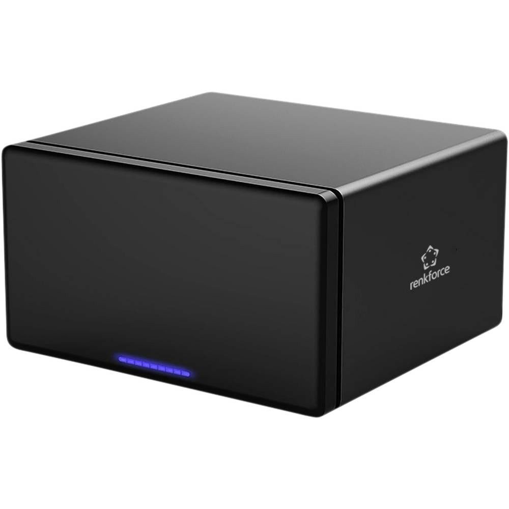 Renkforce Festplatten-Gehäuse RF-6647854, Metall-Gehäuse, UASP Unterstützung