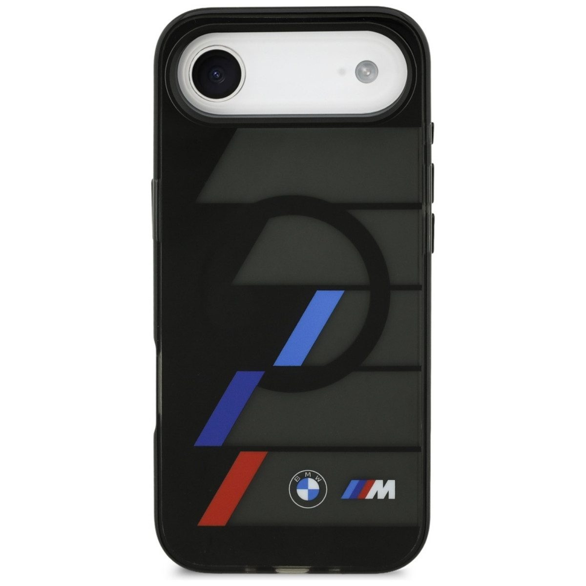 BMW Handyhülle IML Metallknöpfe Schwarz mit Magnetfunktion Kompatibel mit iPhone Air, für iPhone Air, schlankes Profil, elegantes Premium-Design