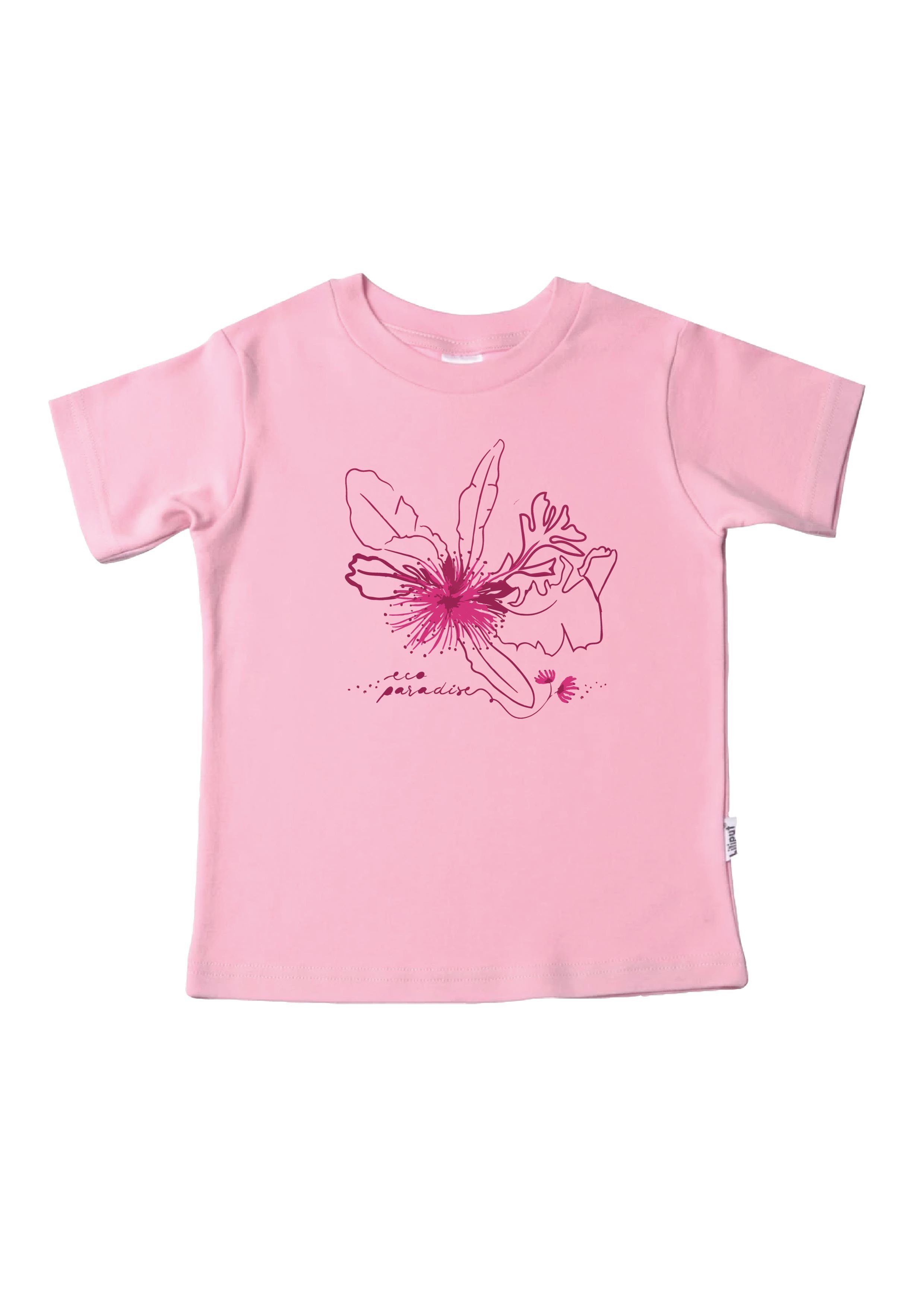 Liliput T-Shirt Blume Bio-Baumwolle Paradise aus