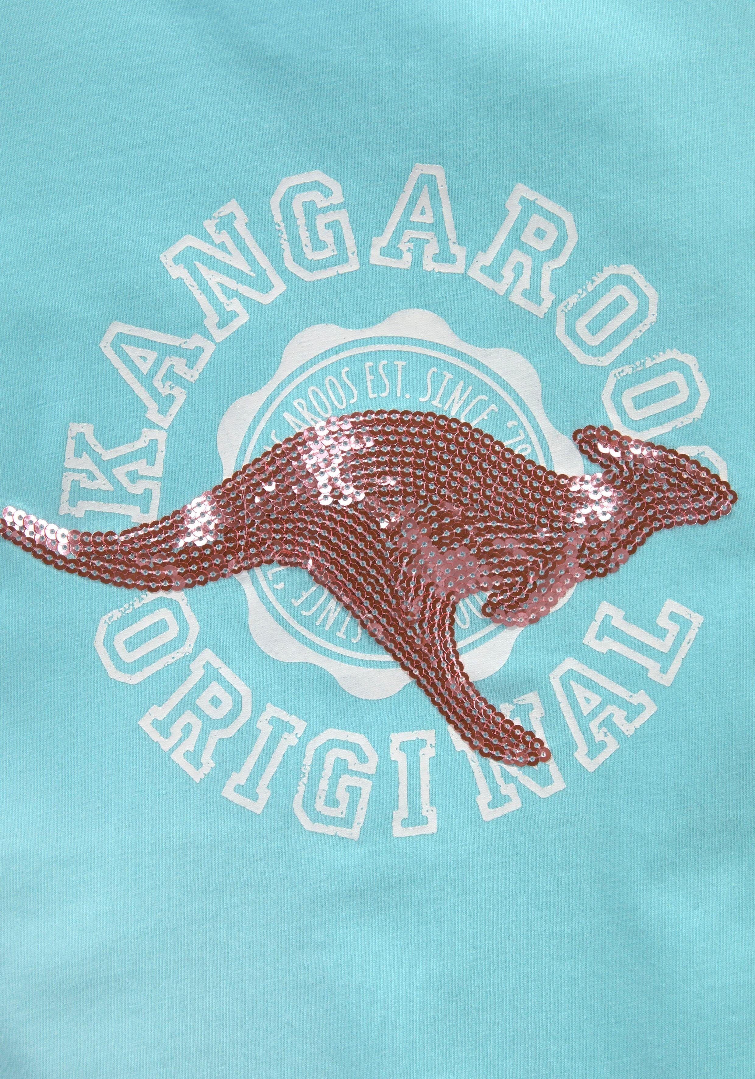 KangaROOS mit T-Shirt Paillettenapplikation