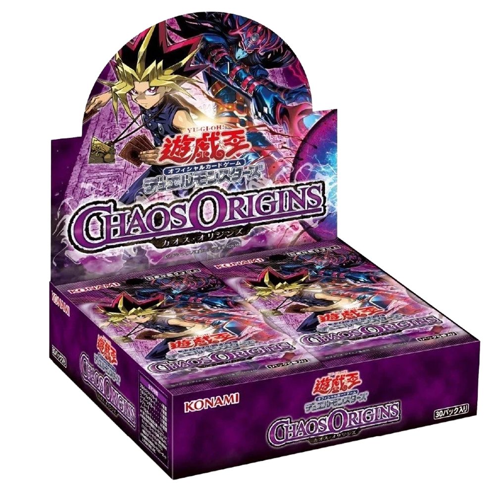 Konami Sammelkarte YU-GI-OH! Chaos Origins CORI Booster Display Japanisch