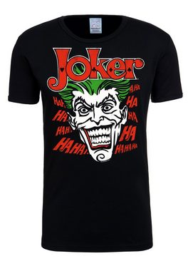 LOGOSHIRT T-Shirt The Joker mit lizenzierten Originaldesign