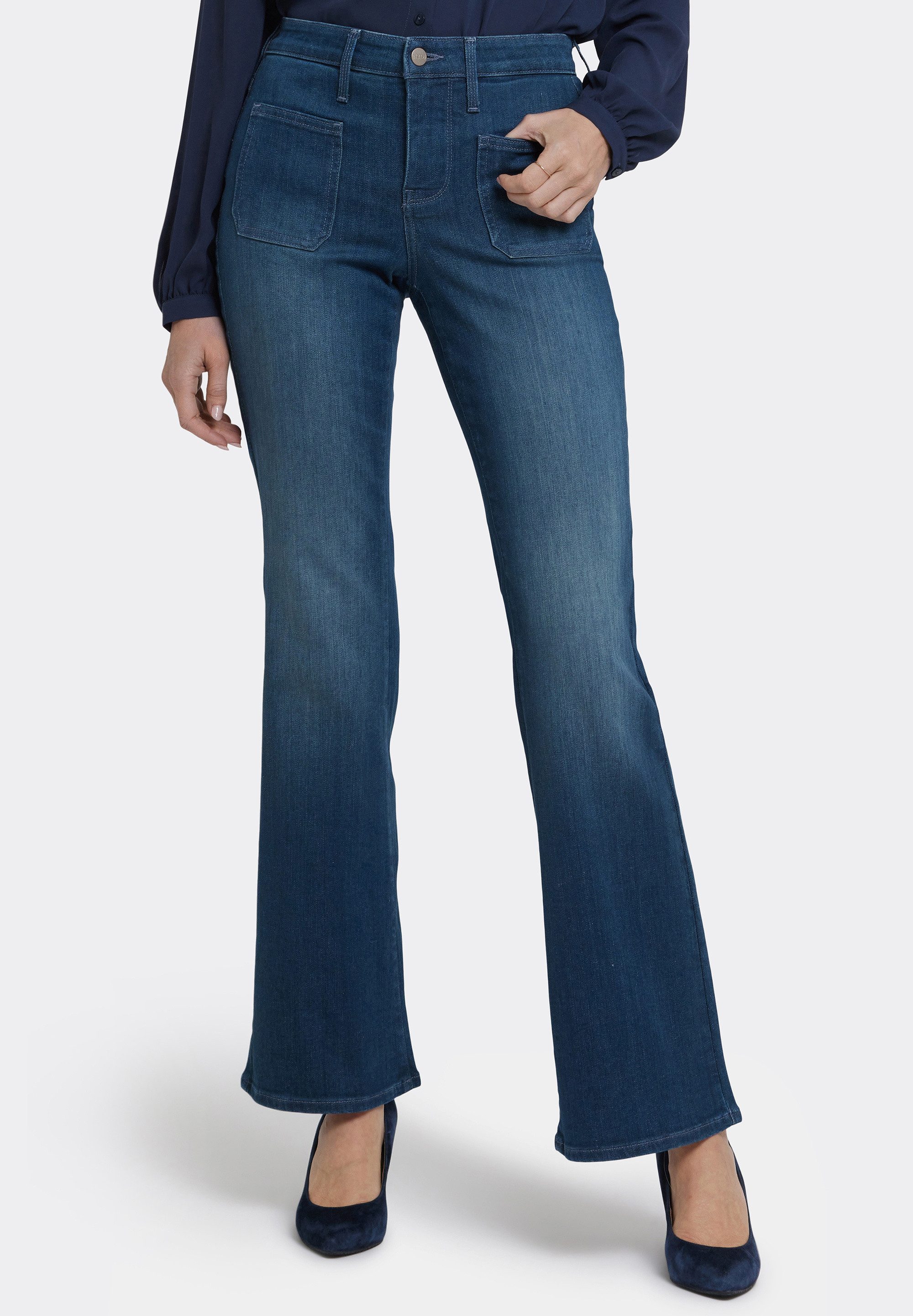 NYDJ Stretch-Jeans Ava Flare Schlankmachende Passform