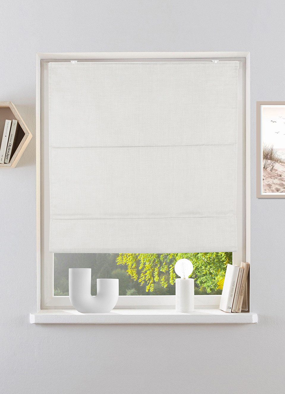 Rollo RIOLA, my home, verdunkelnd, ohne Bohren, freihängend, Klemmfix, Falt günstig online kaufen