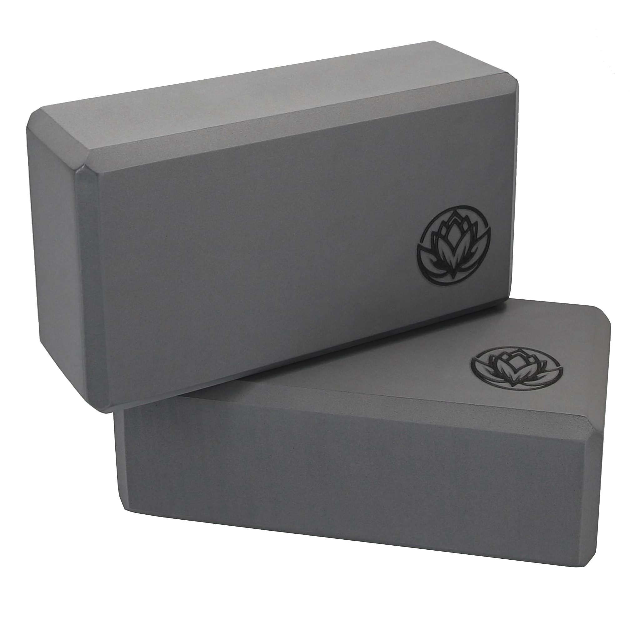 VonBueren Yogablock, 22x12x7,5cm je Yoga Block, Yogablöcke für Damen und Herren aus EVA, (2-tlg), leicht, unterstützen Komfort und sicheren Halt bei Übungen