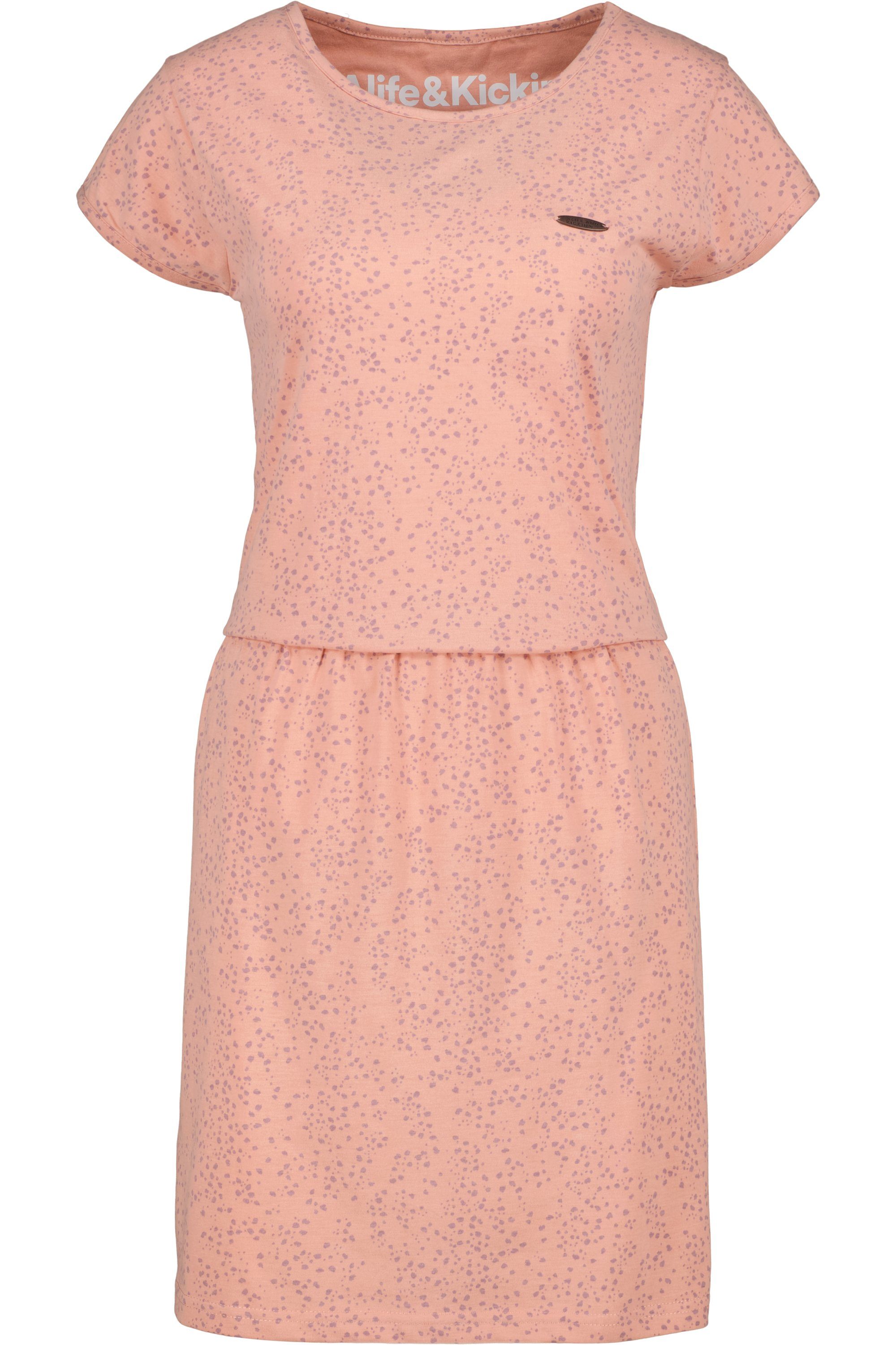 Alife & Kickin Blusenkleid mahagonium Sommerkleid, ShannaAK melange Damen B Kleid Shirt Dress