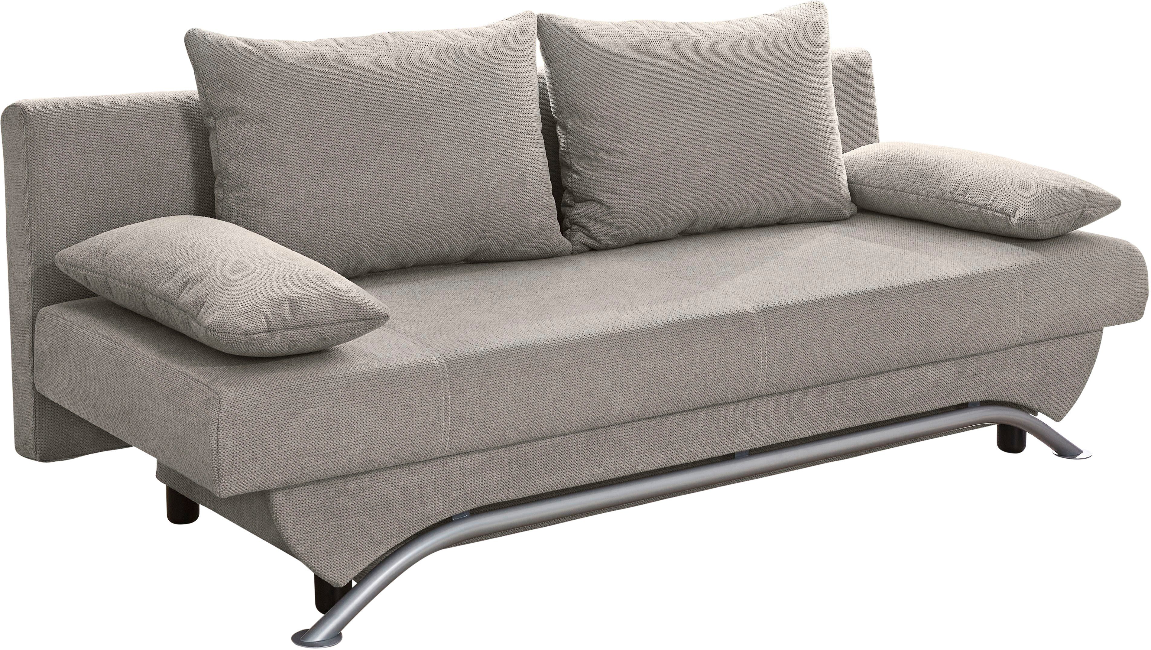 Jockenhöfer Gruppe Schlafsofa Nancy, B: 190 cm, Liegefl. 121x190 cm, mit Bettfunktion & Bettkasten