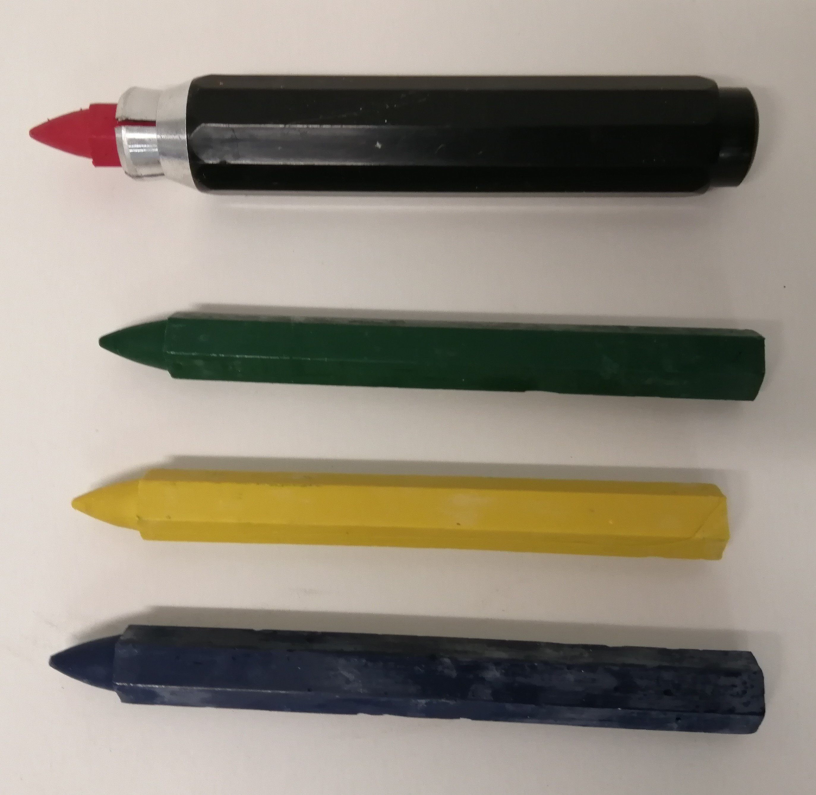 Kraft Werkzeuge Kreidemarker Kraft Werkzeuge Wachs-Signierkreide Set 5tlg. Kreidemahler