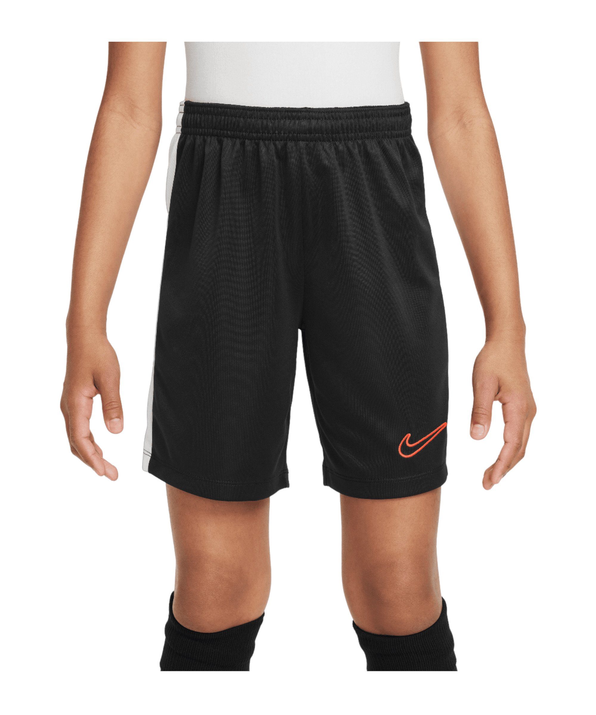 Nike Sporthose Academy 23 Short Kids schwarzweissrot | Turnhosen