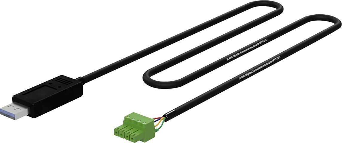 offgridtec Solarladeregler USB-Interface Kabel, Plug and Play Connector
