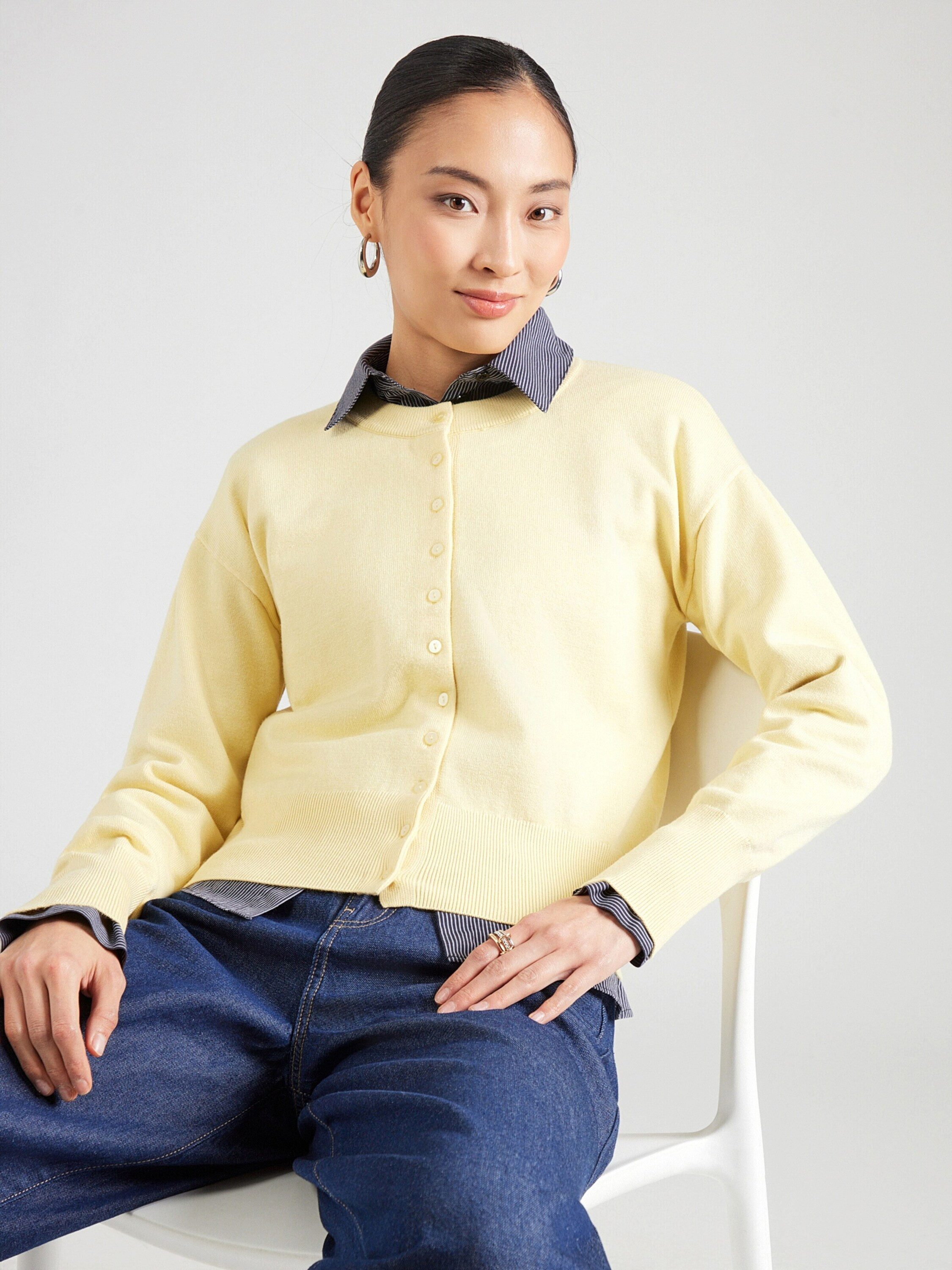 ONLY Strickjacke ONLMio (1-tlg) Plain/ohne Details