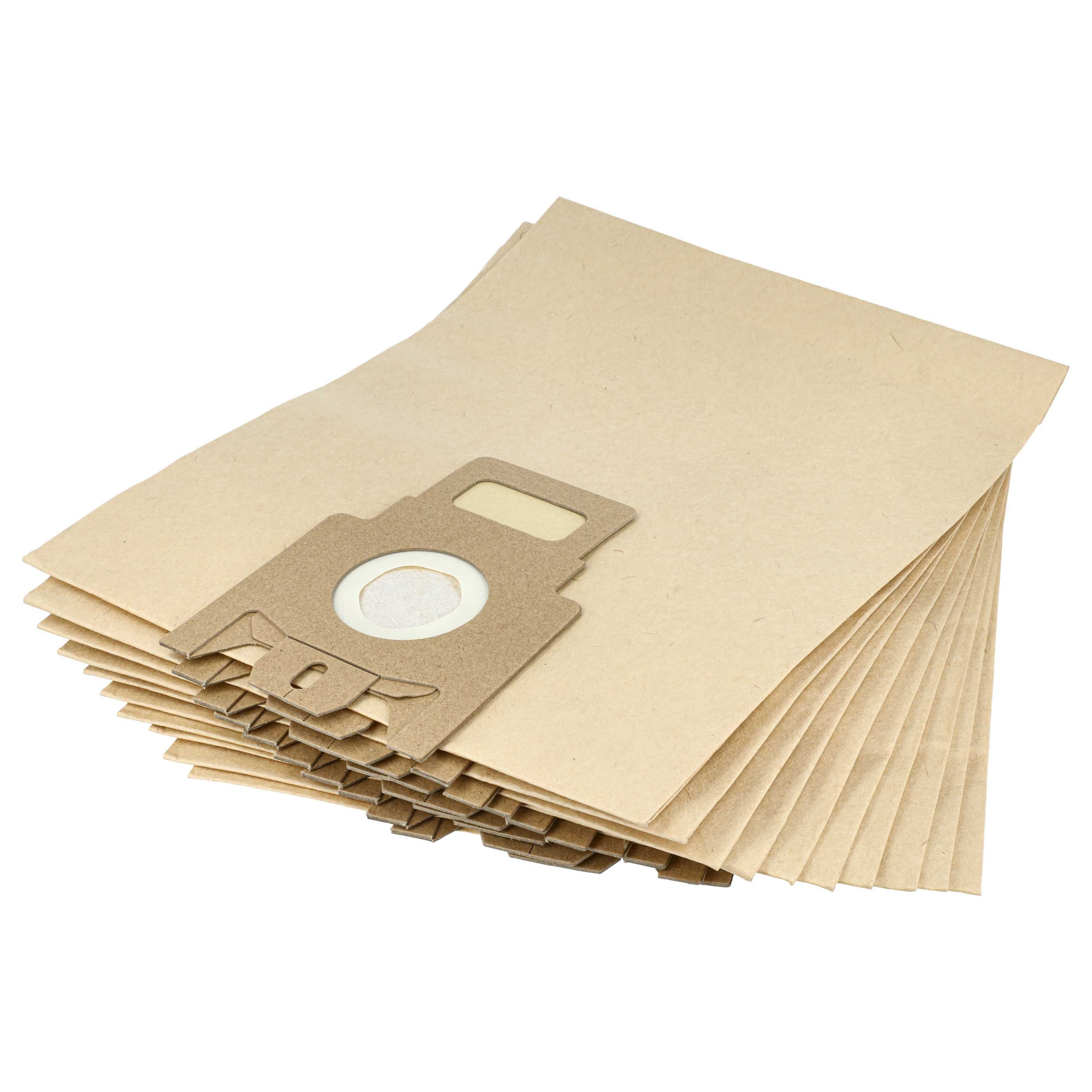 vhbw Staubsaugerbeutel passend für Miele 2200, 800 Plus, 4100, Allergy Control, 4500, Allergy, 10 St., Staubsaugertüten passend für Staubsauger, Erhalten die Saugkraft und
