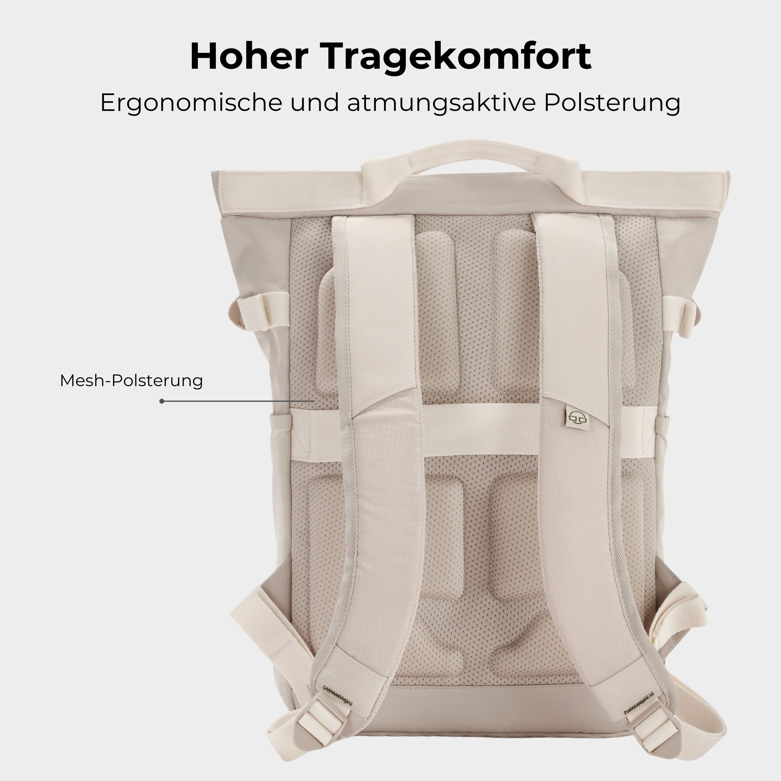 Johnny Urban Cityrucksack Harper Tagesrucksack für Damen & Herren (1-tlg), Sportlicher Tote Bag Rucksack, Praktischer Daypack, Wasserabweisend