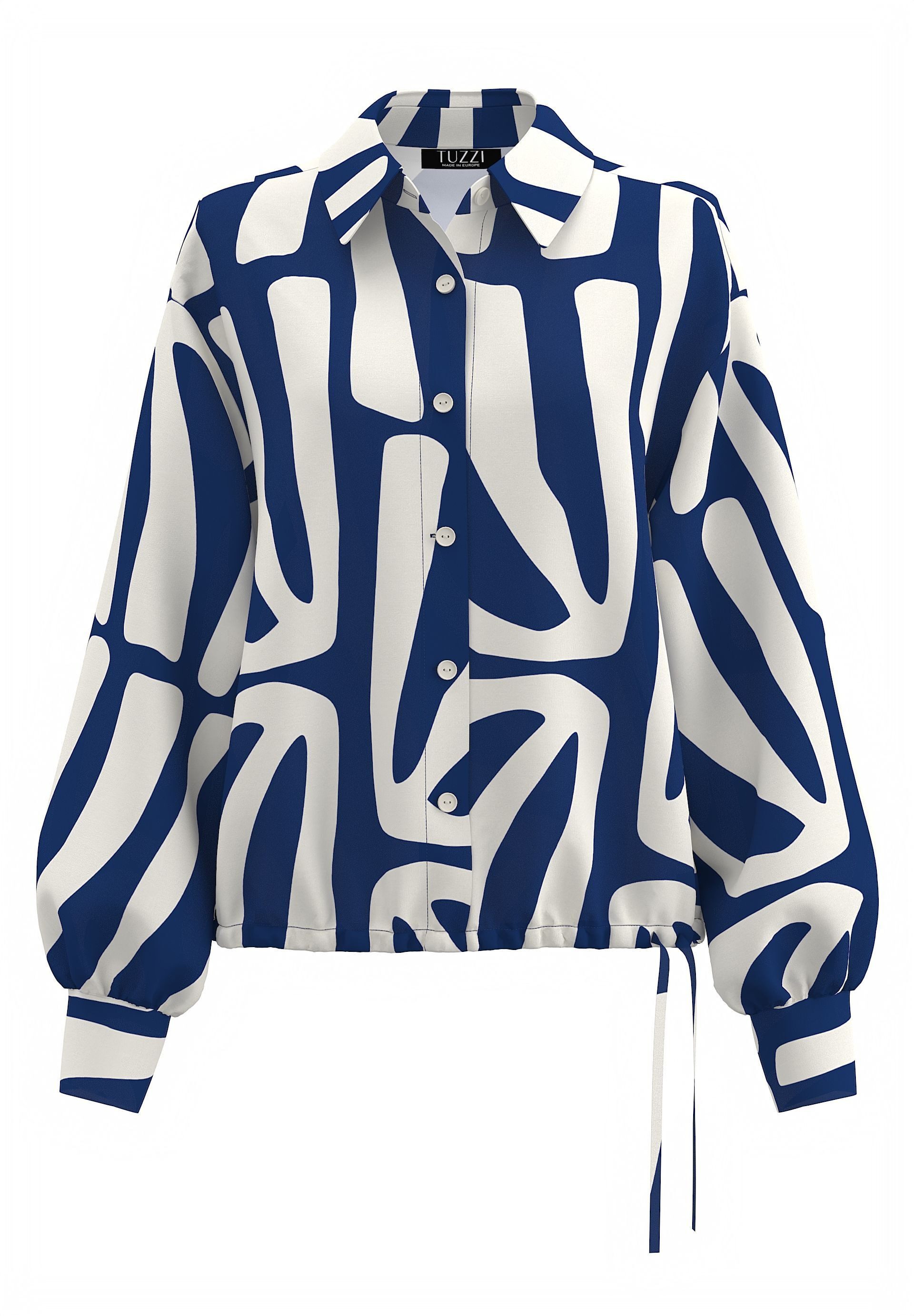 TUZZI Klassische Bluse mit Bindeband günstig online kaufen