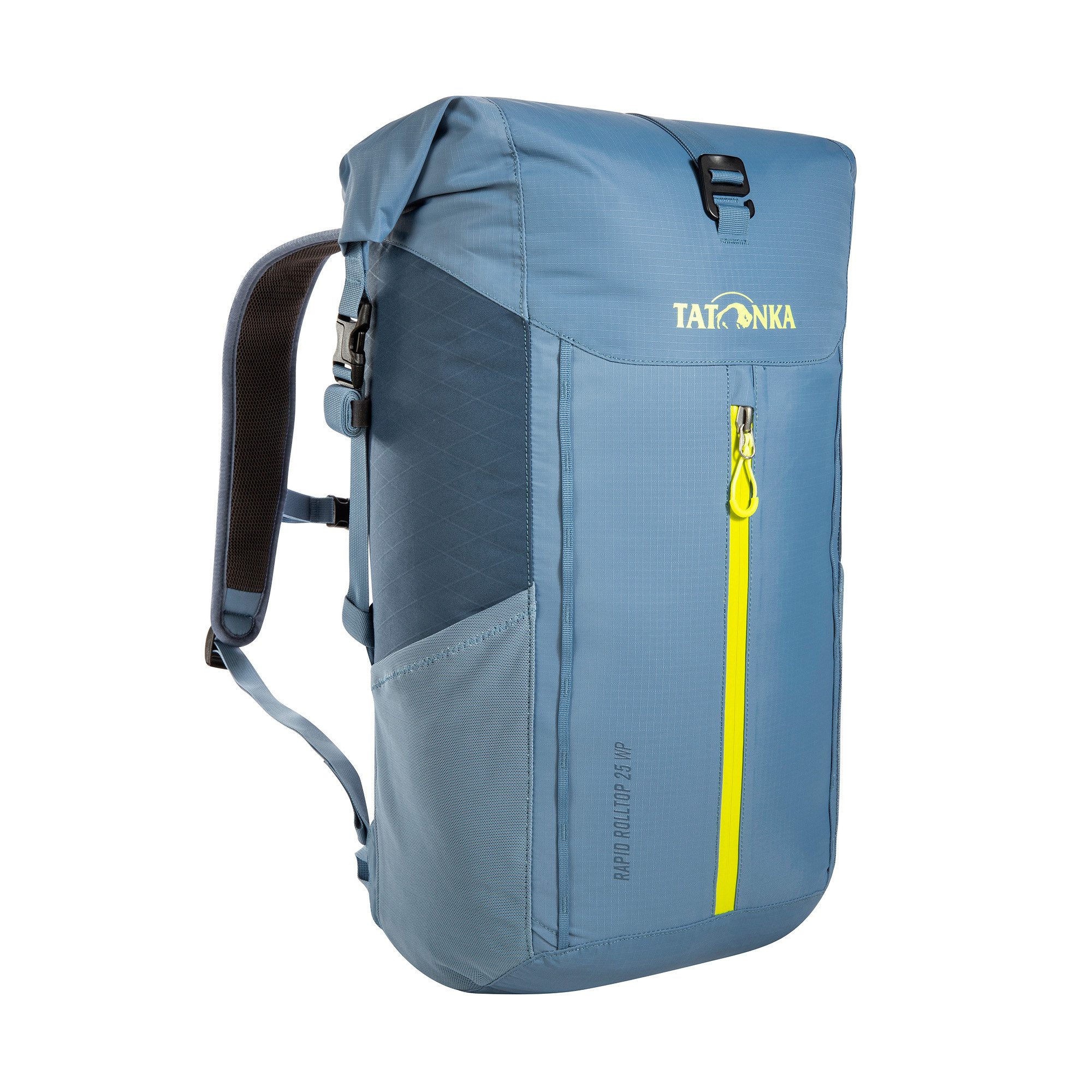 TATONKA® Tagesrucksack Rapid Rolltop 25 WP Daypack, wasserdicht (keine Regenhülle nötig), genug Platz für DIN A4-Ordner