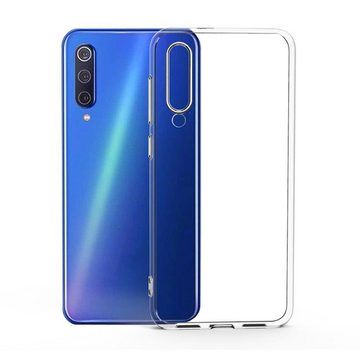 CoverKingz Handyhülle Xiaomi Mi 9 Schutzhülle Handy Hülle Silikon Case Cover transparent