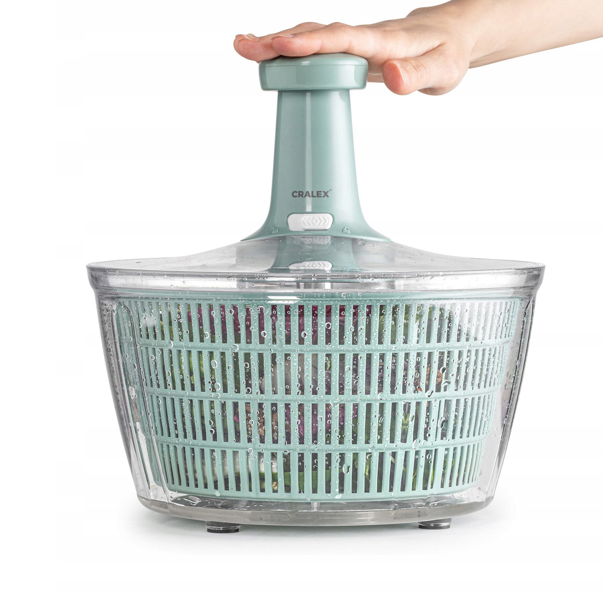 CRALEX Salatschleuder CRALEX Verdera Salatschleuder, 5 Liter