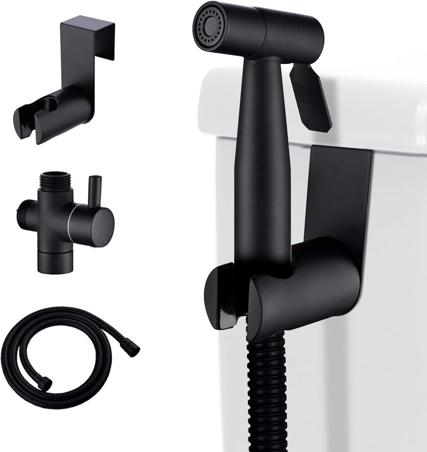 POPOLIC Bidetarmatur Handbrause-Set für Toilette und Bad, mit Bidetschlauch günstig online kaufen