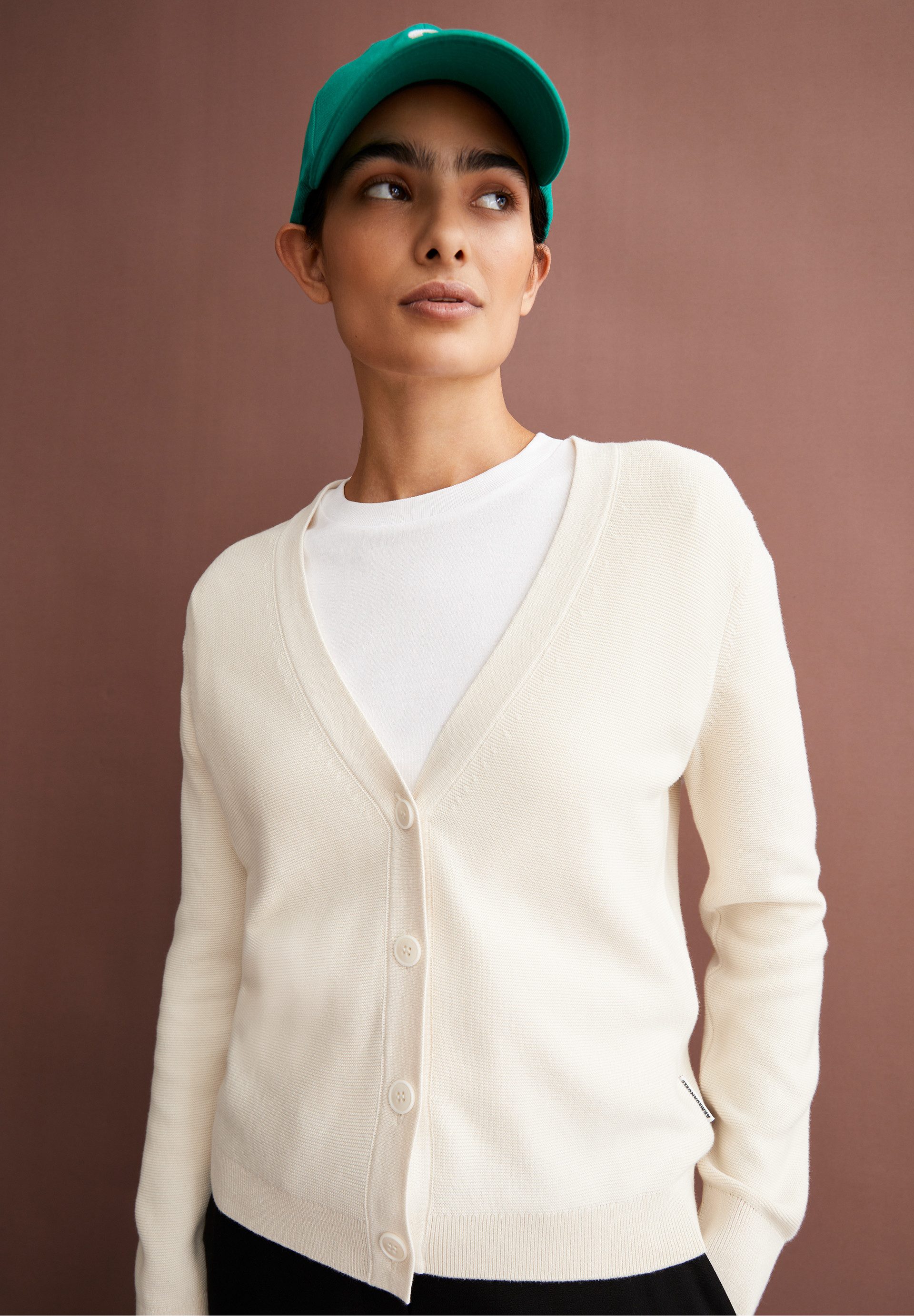 Armedangels Cardigan MENAAL LINKS LINKS Strickjacke aus Bio-Baumwolle (Regular Fit) – Bild 5 von 5