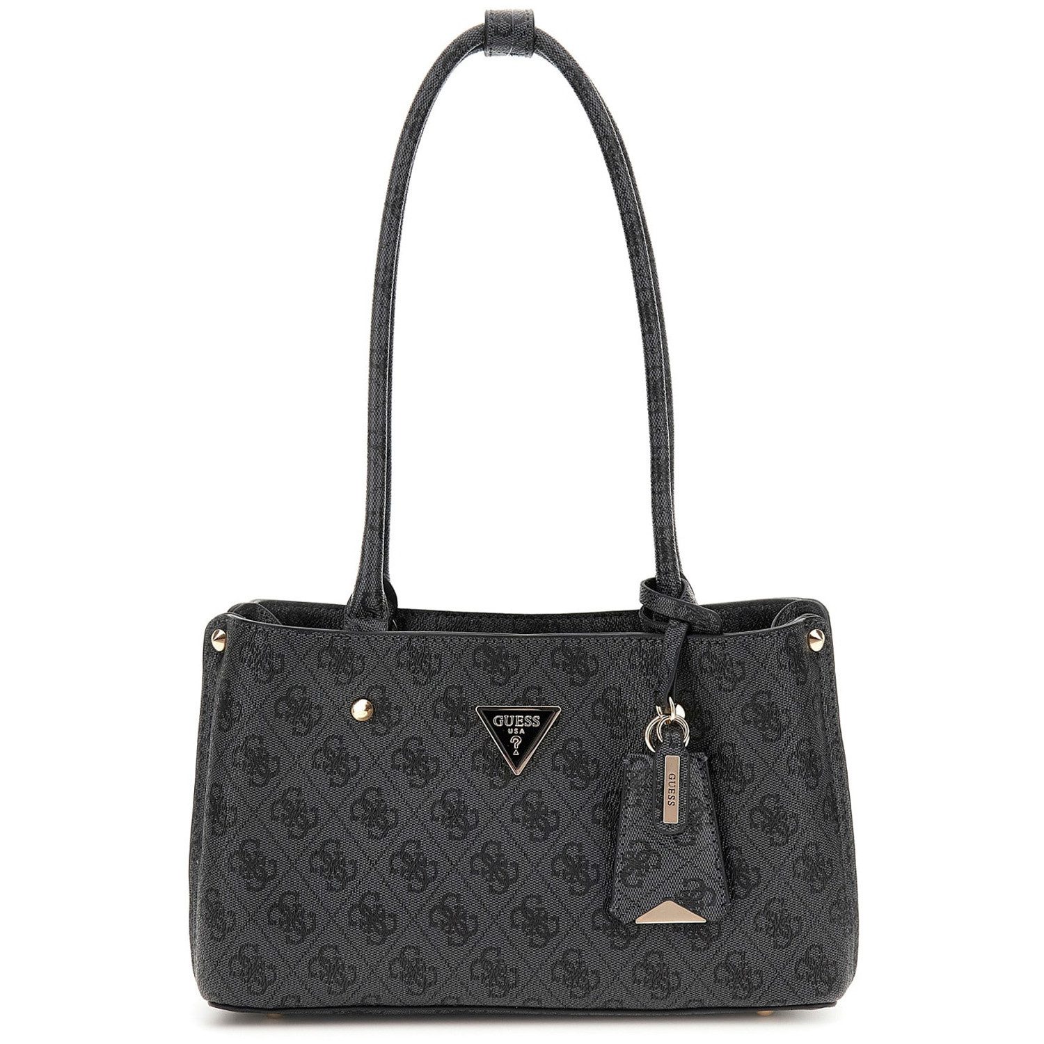 Guess Umhängetasche GUESS Damen Handtasche Meridian Coal Logo (1, 1-tlg., 1 günstig online kaufen