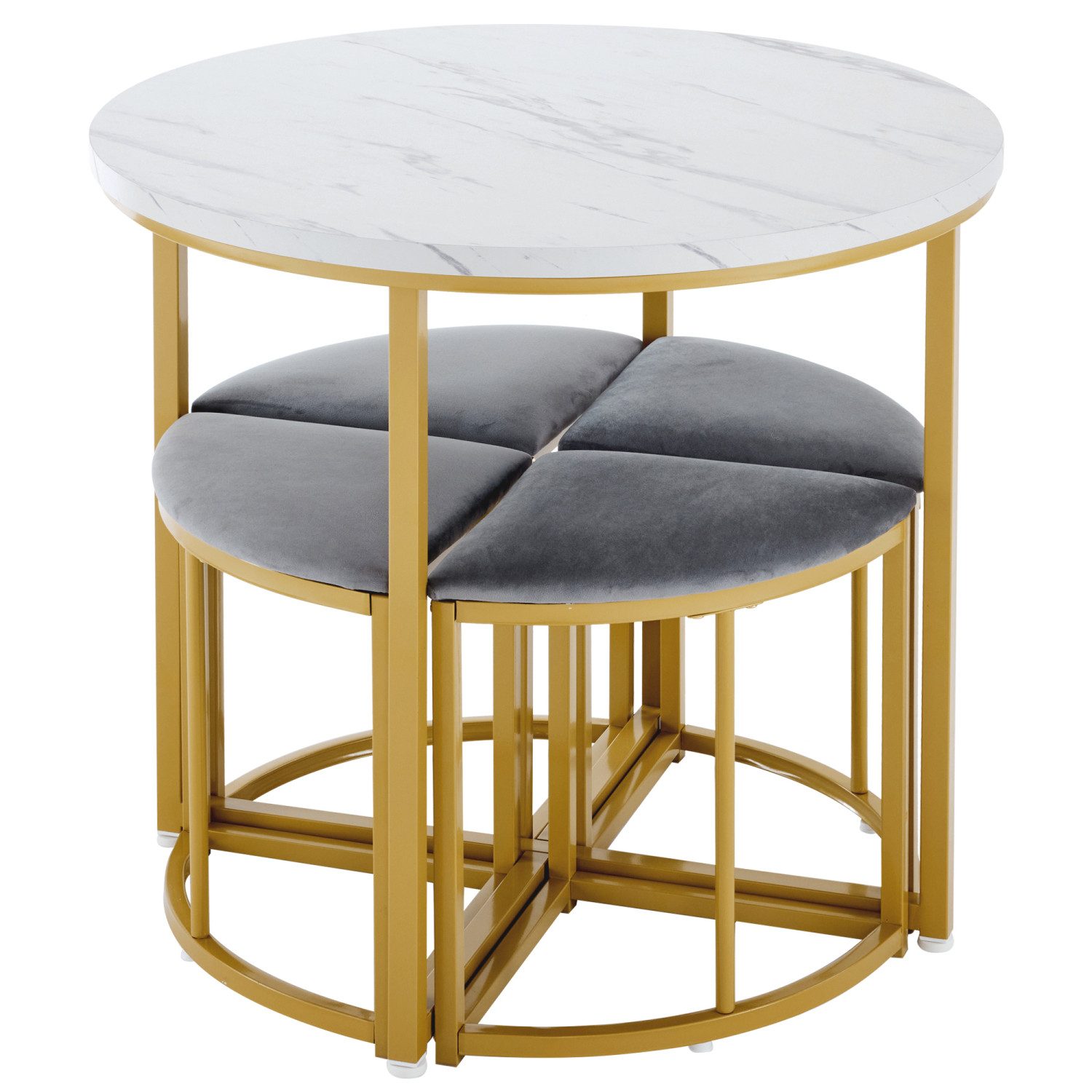 Flieks Essgruppe, (Set, 5-tlg., Tisch mit günstig online kaufen