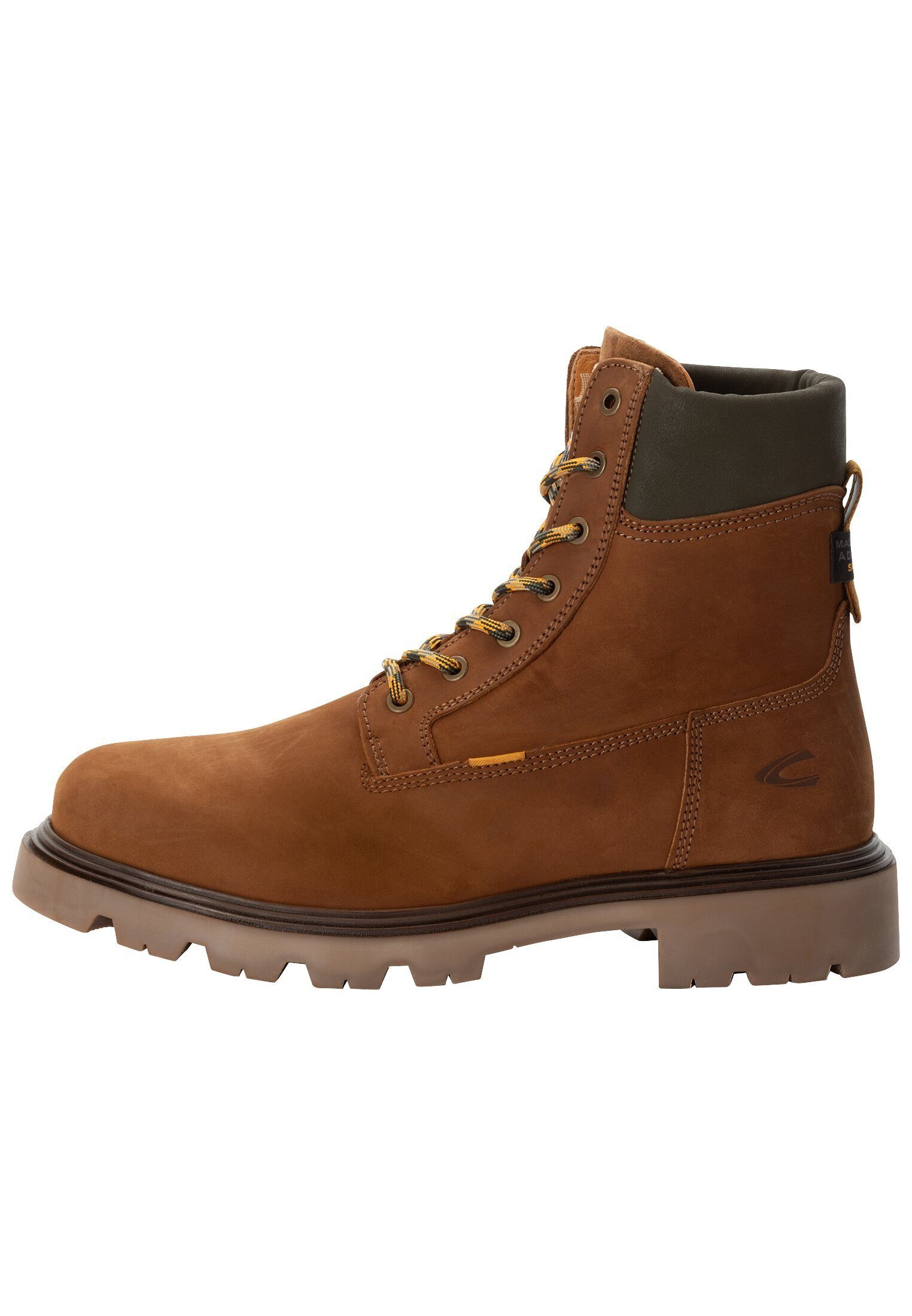 aus echtem Leder Schnürschuh
