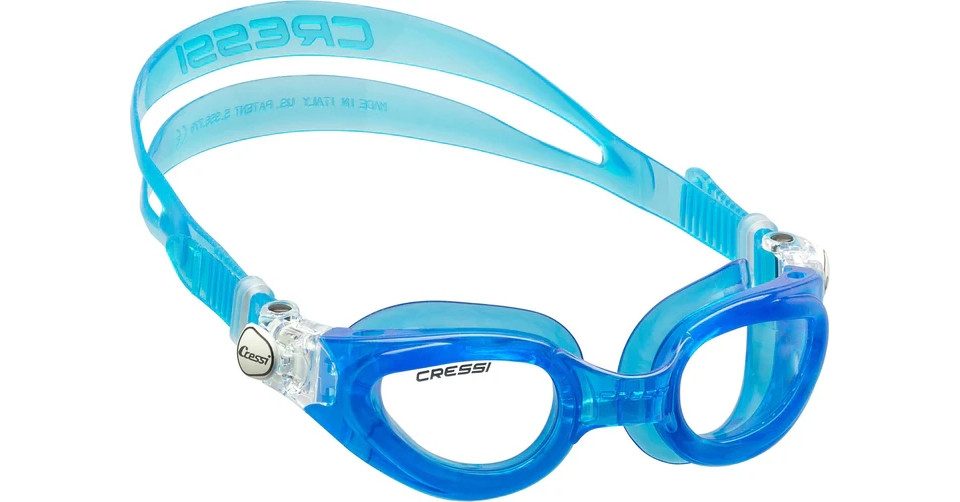 Cressi Schwimmbrille Rocks Kid Brille Blu/frame blue