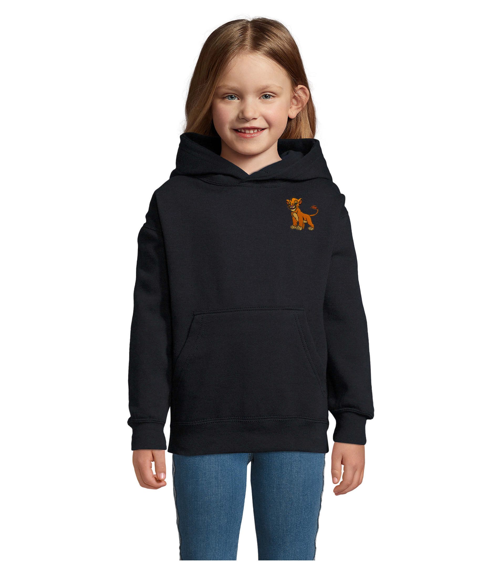 Hoodie Simba König Löwen löwe Sahara Retro Kino Film Vintage kinder Hoodie